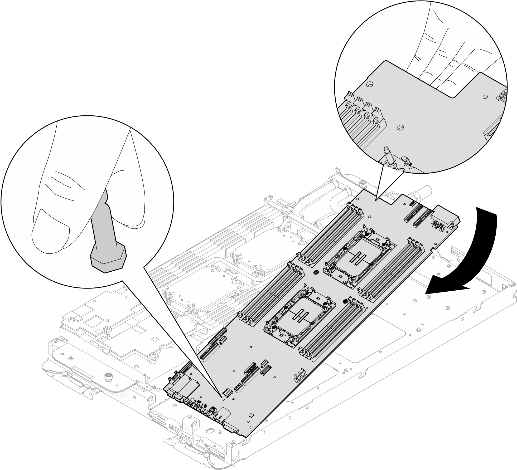 System board installation