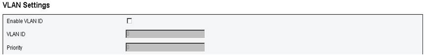 VLAN Settings