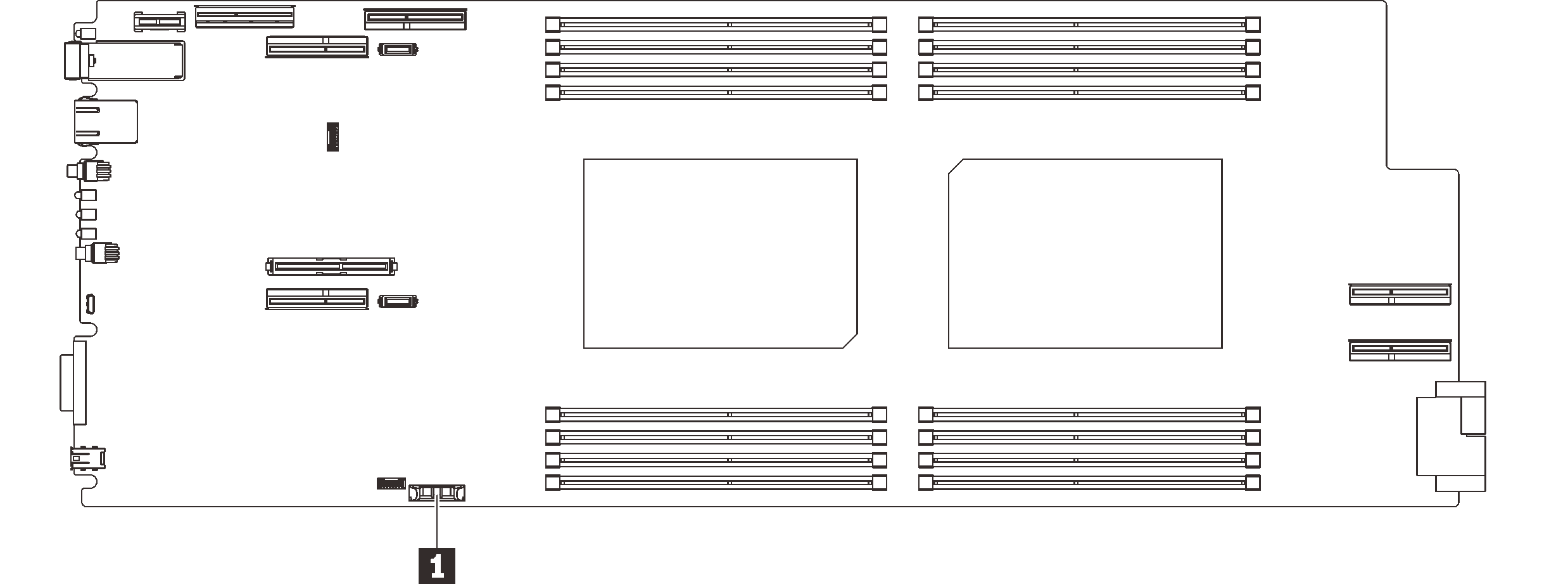 CMOS battery location