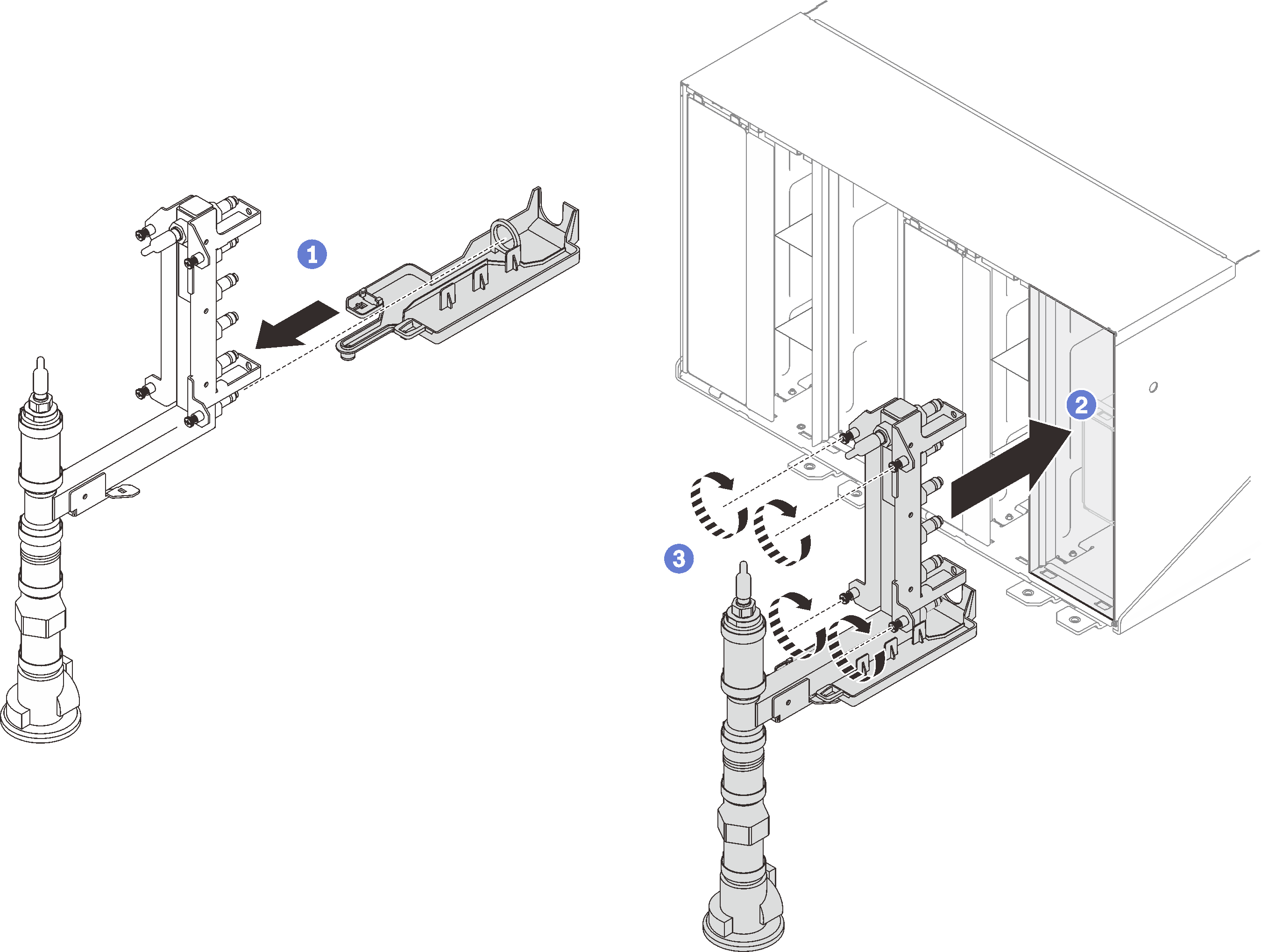 Manifold installation