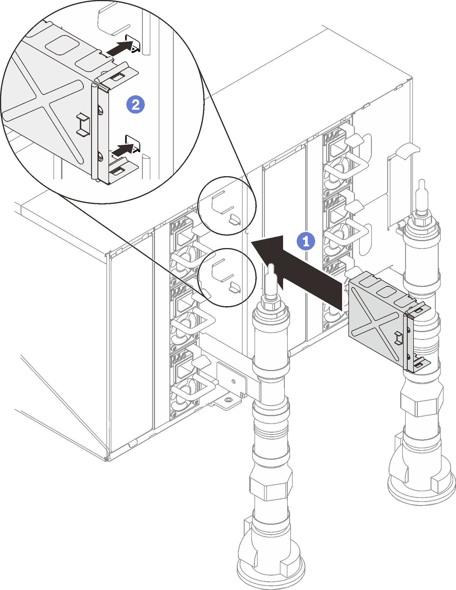 Support bracket installation