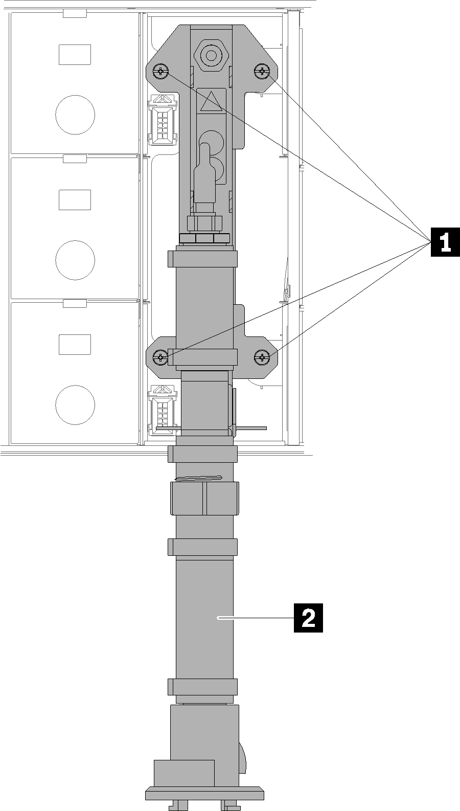Manifold screw locations