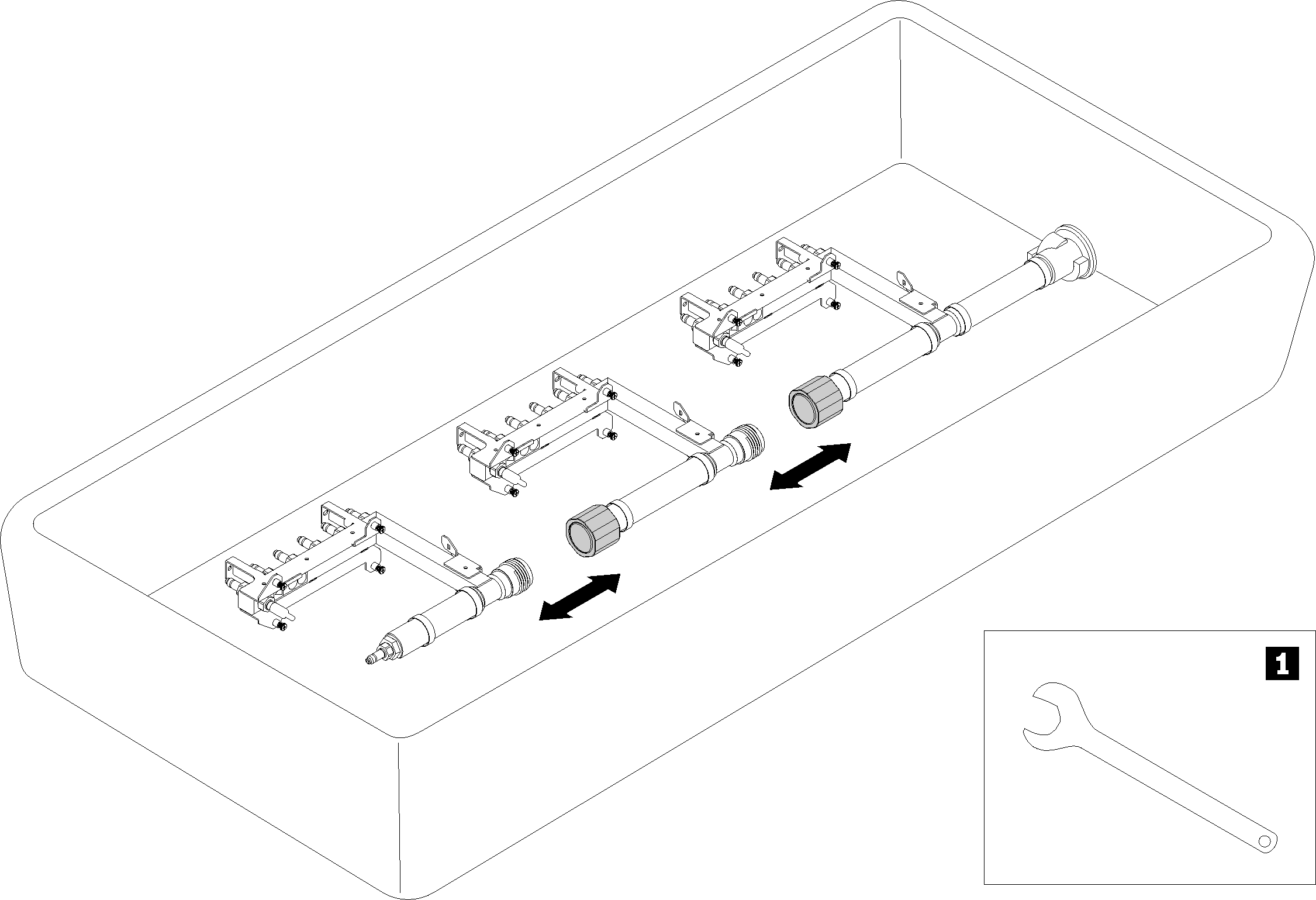 Manifold disassemble