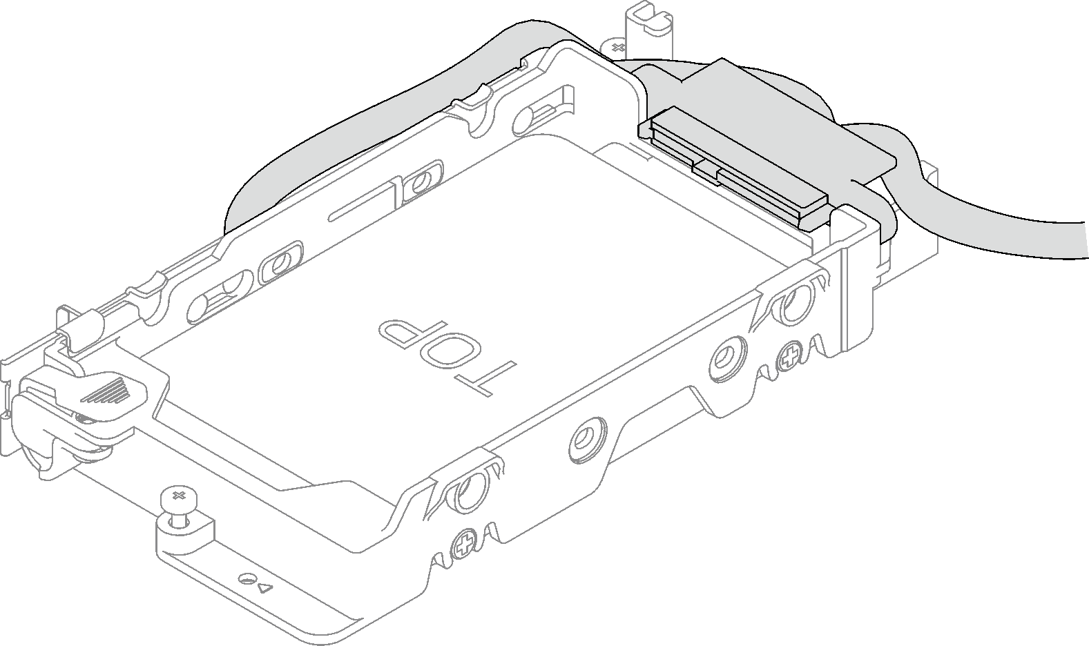 Securing the unplugged cable plugger