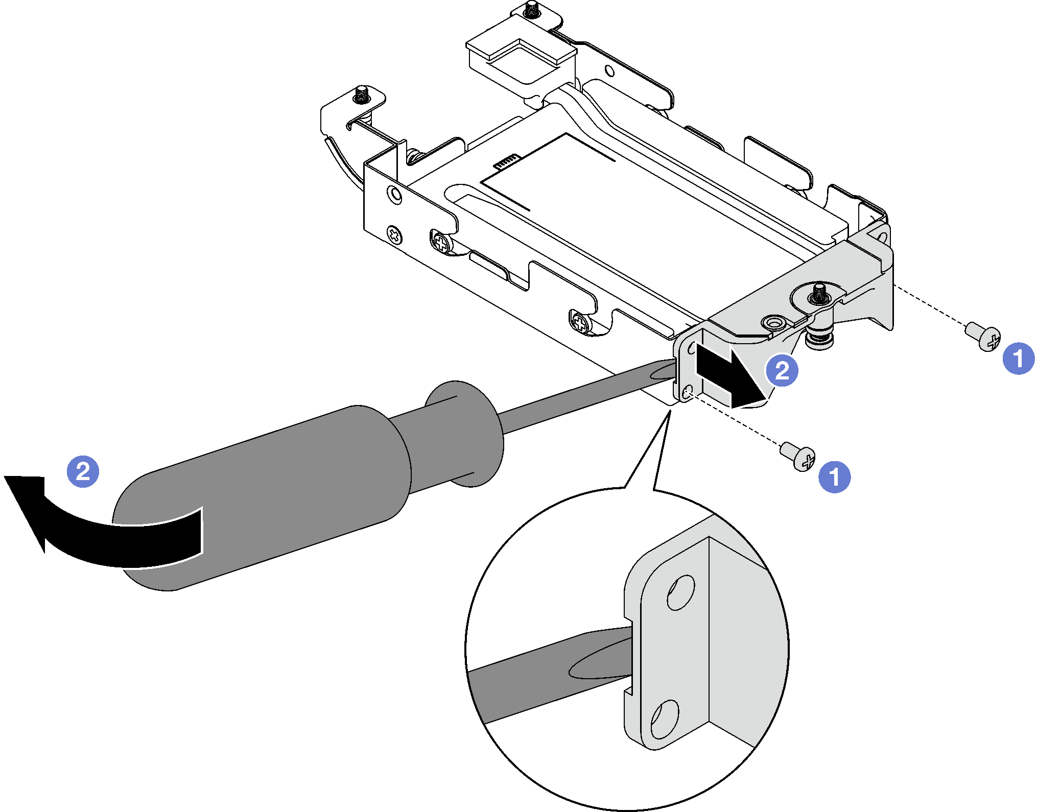 Conduction plate removal