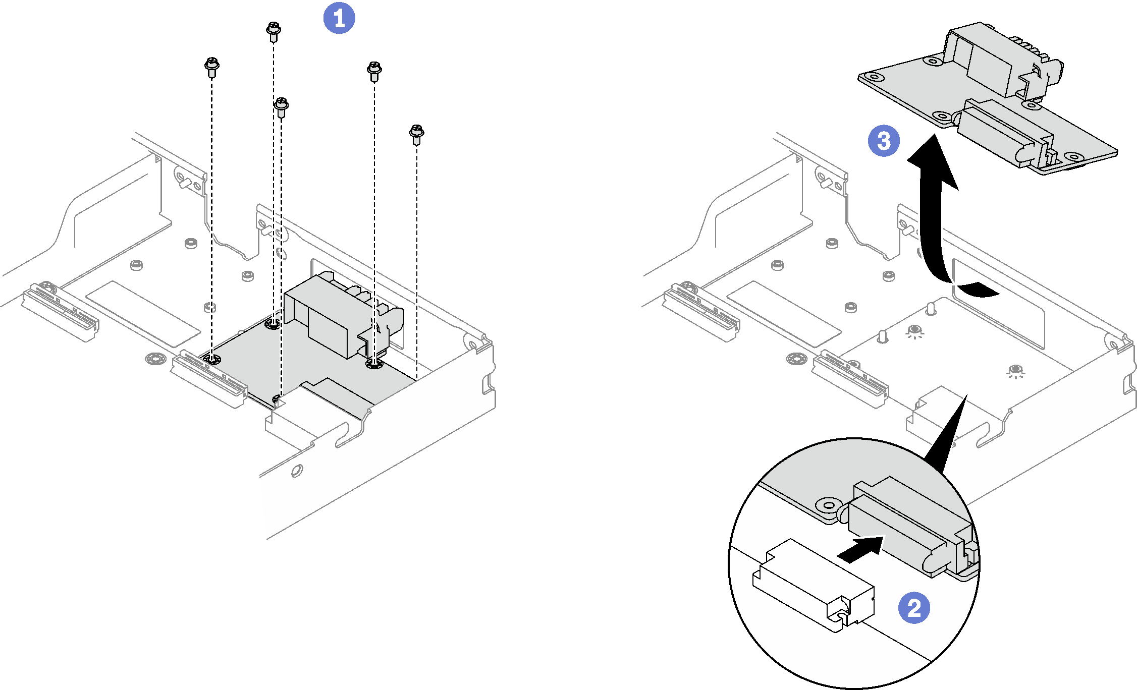 Power distribution board removal