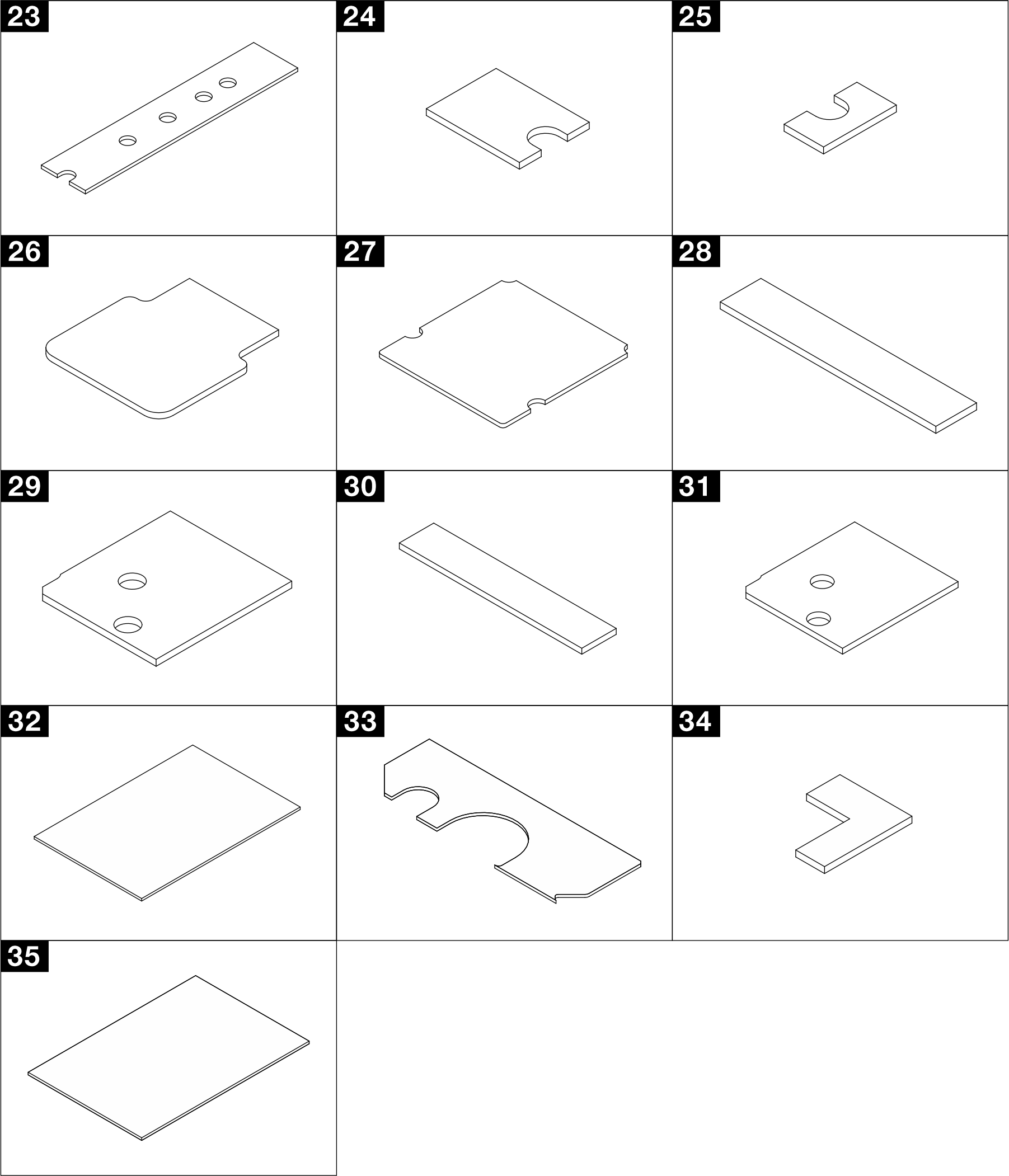 Gap pads and putty pads used in SD665-N V3