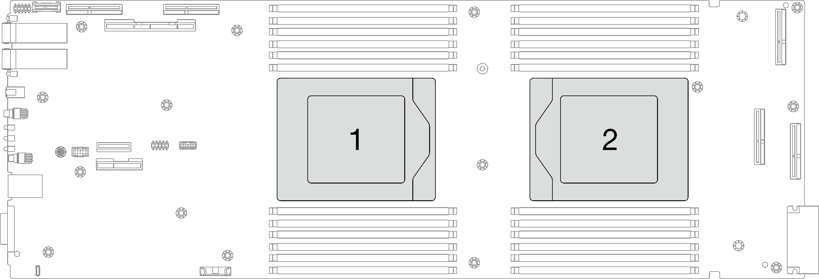 Processor locations