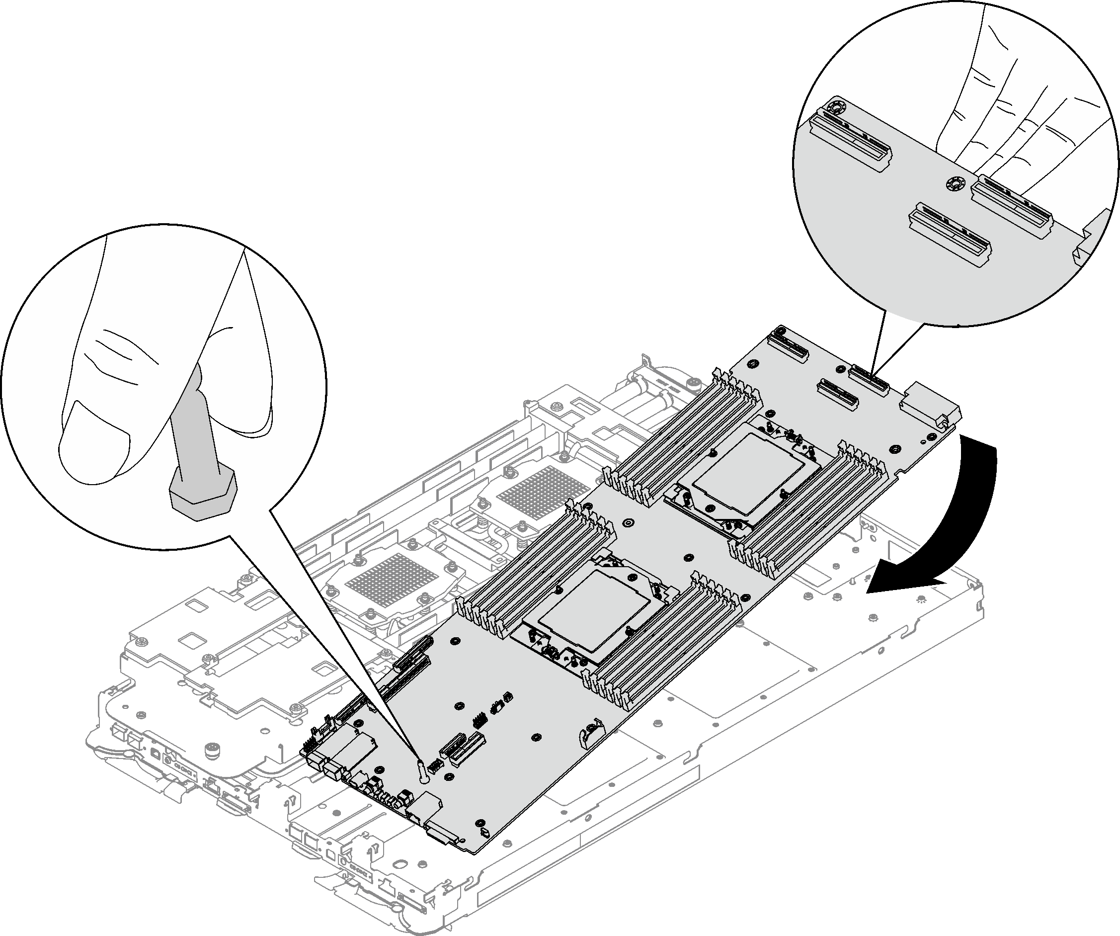 System board installation