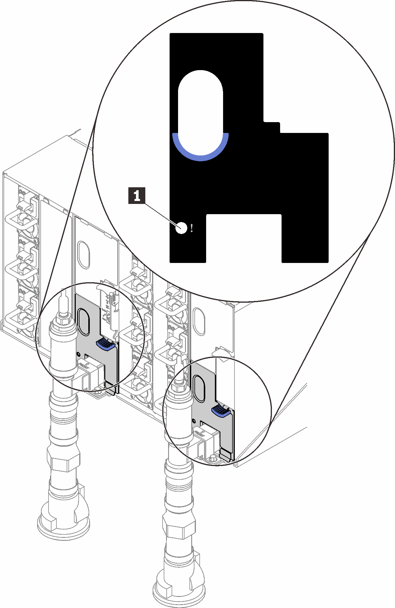 Drip sensor LED