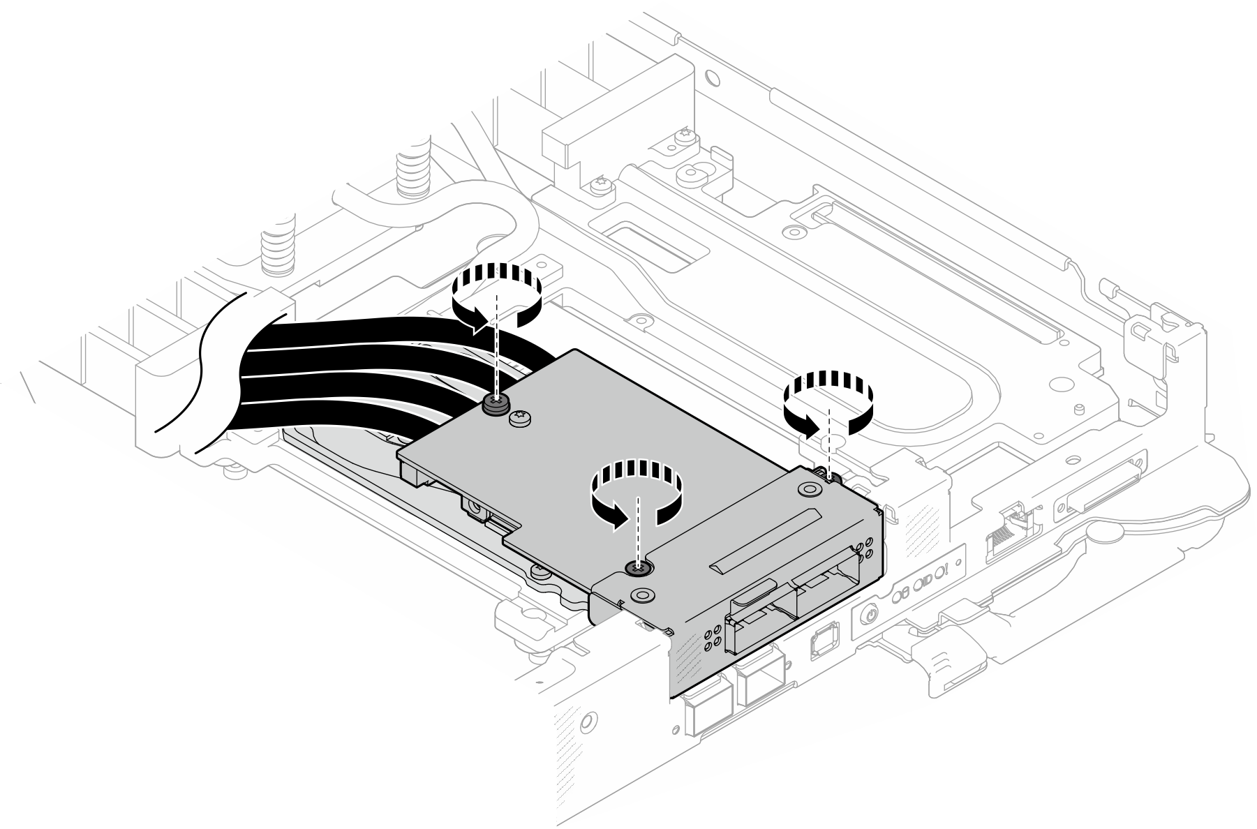 Removing the OSFP module