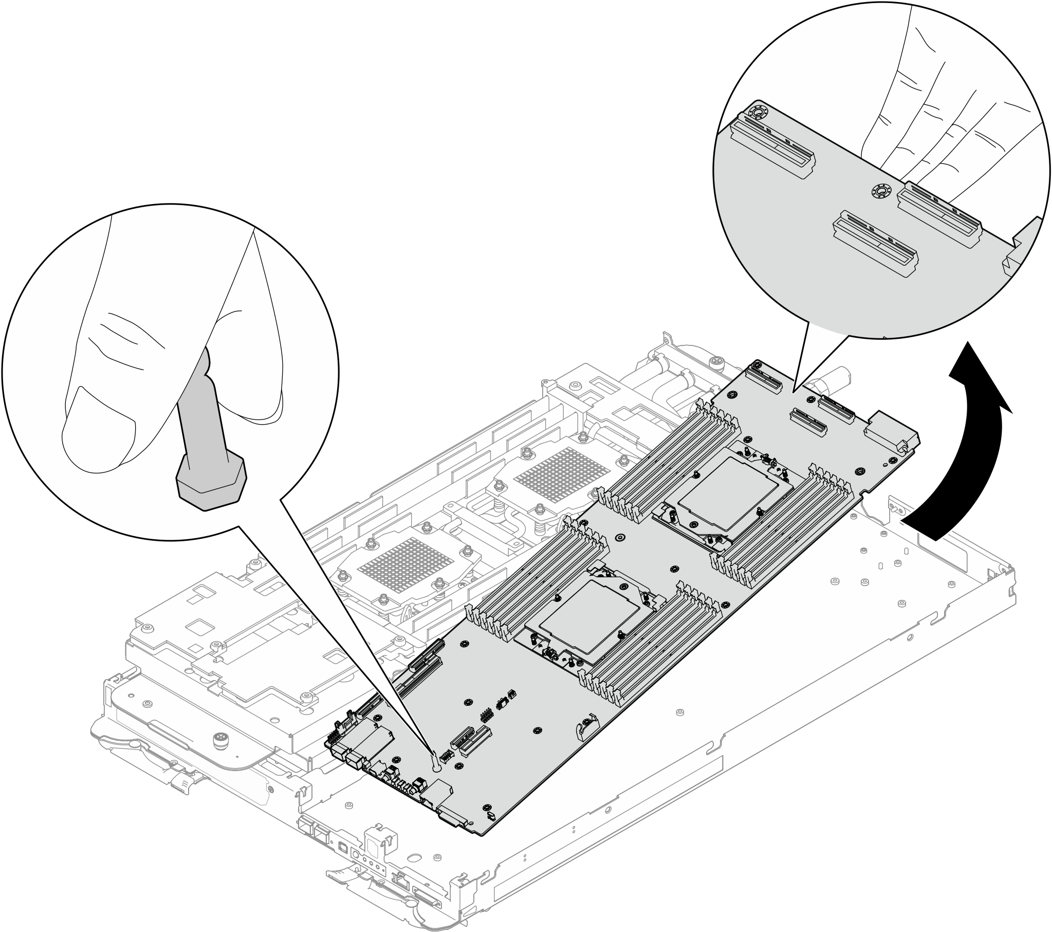 System board removal