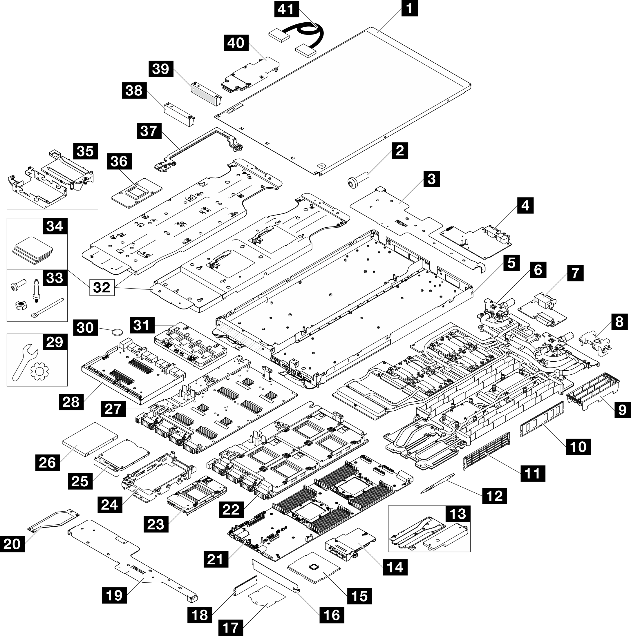 SD665 V3 parts list