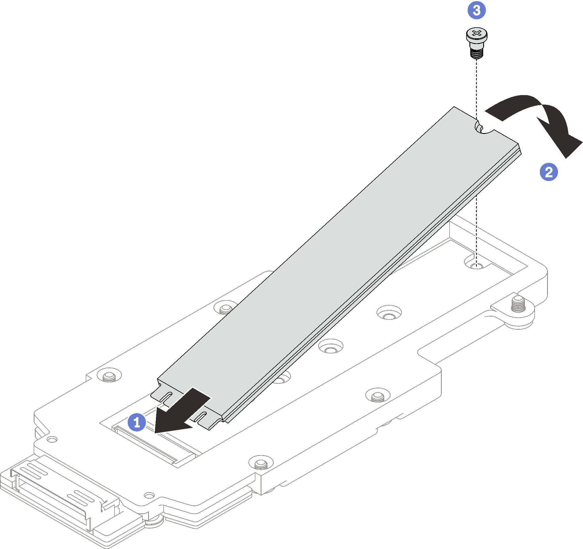 M.2 drive installation