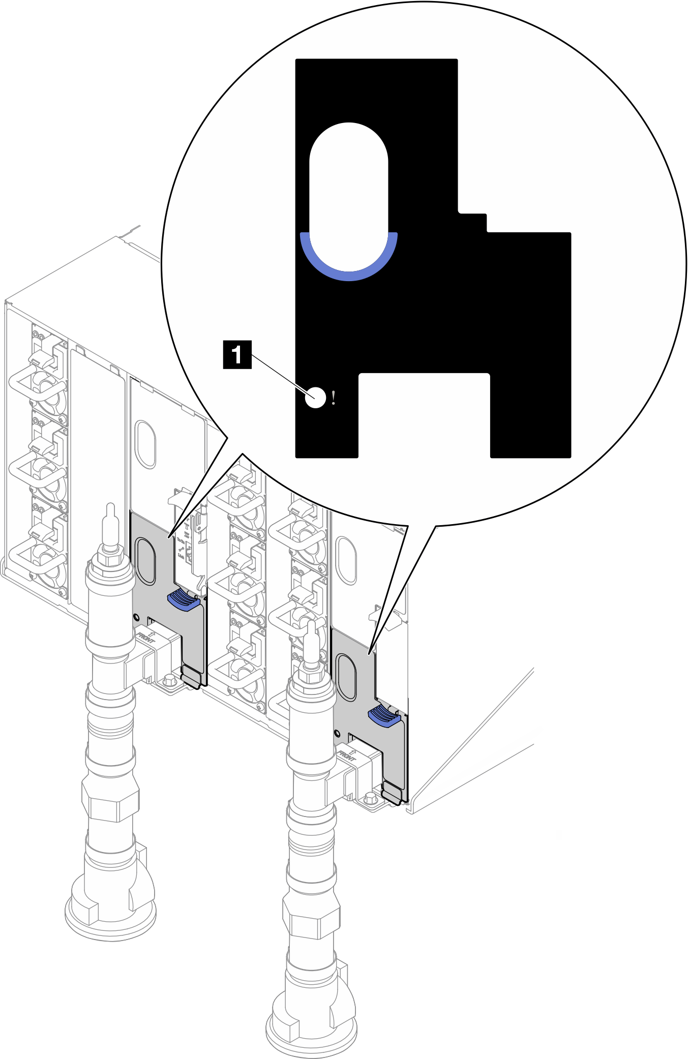 Drip sensor LED