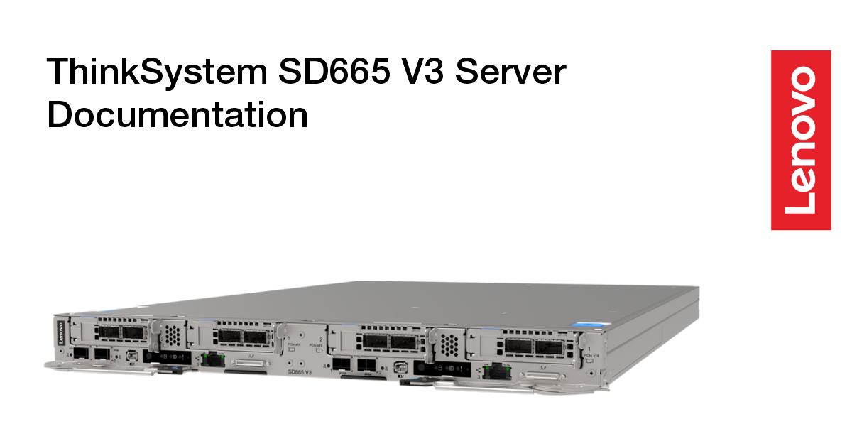 分電盤の交換 | ThinkSystem SD665 V3 | Lenovo Docs