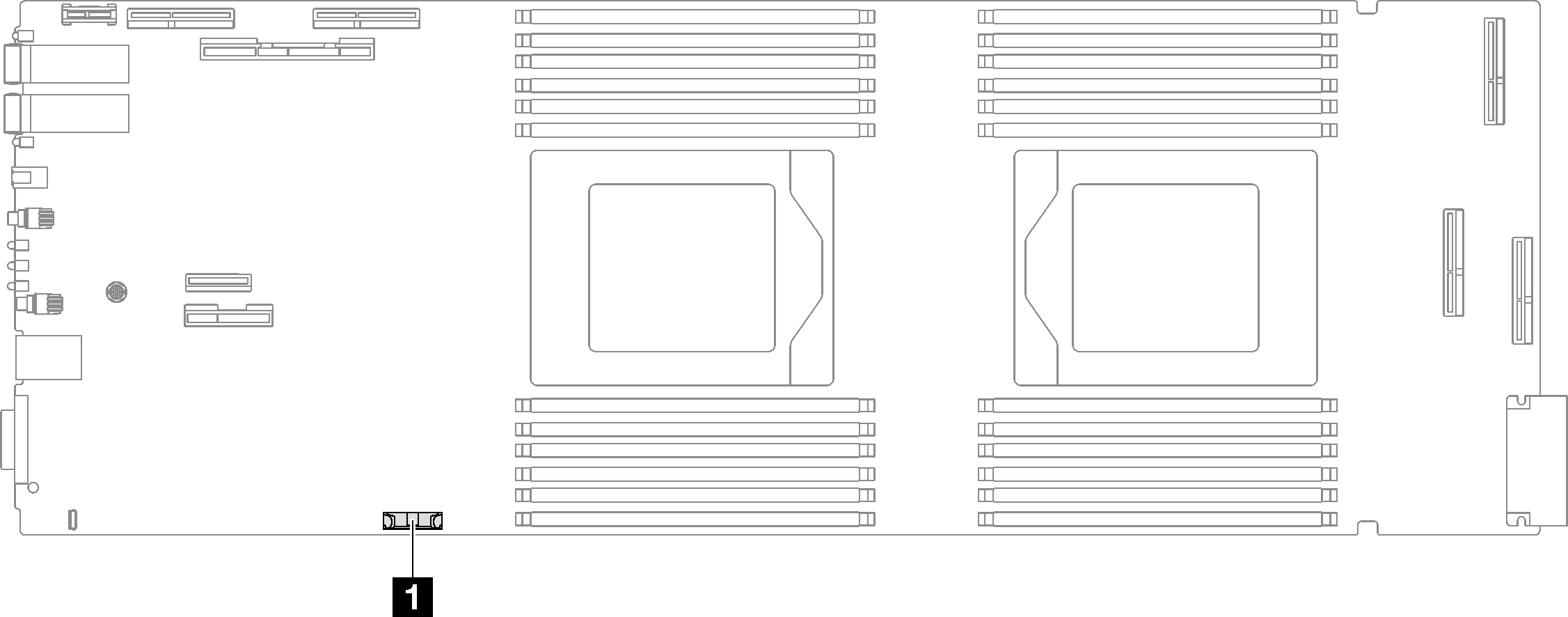 CMOS battery location