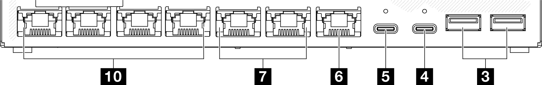 Front I/O module 1G