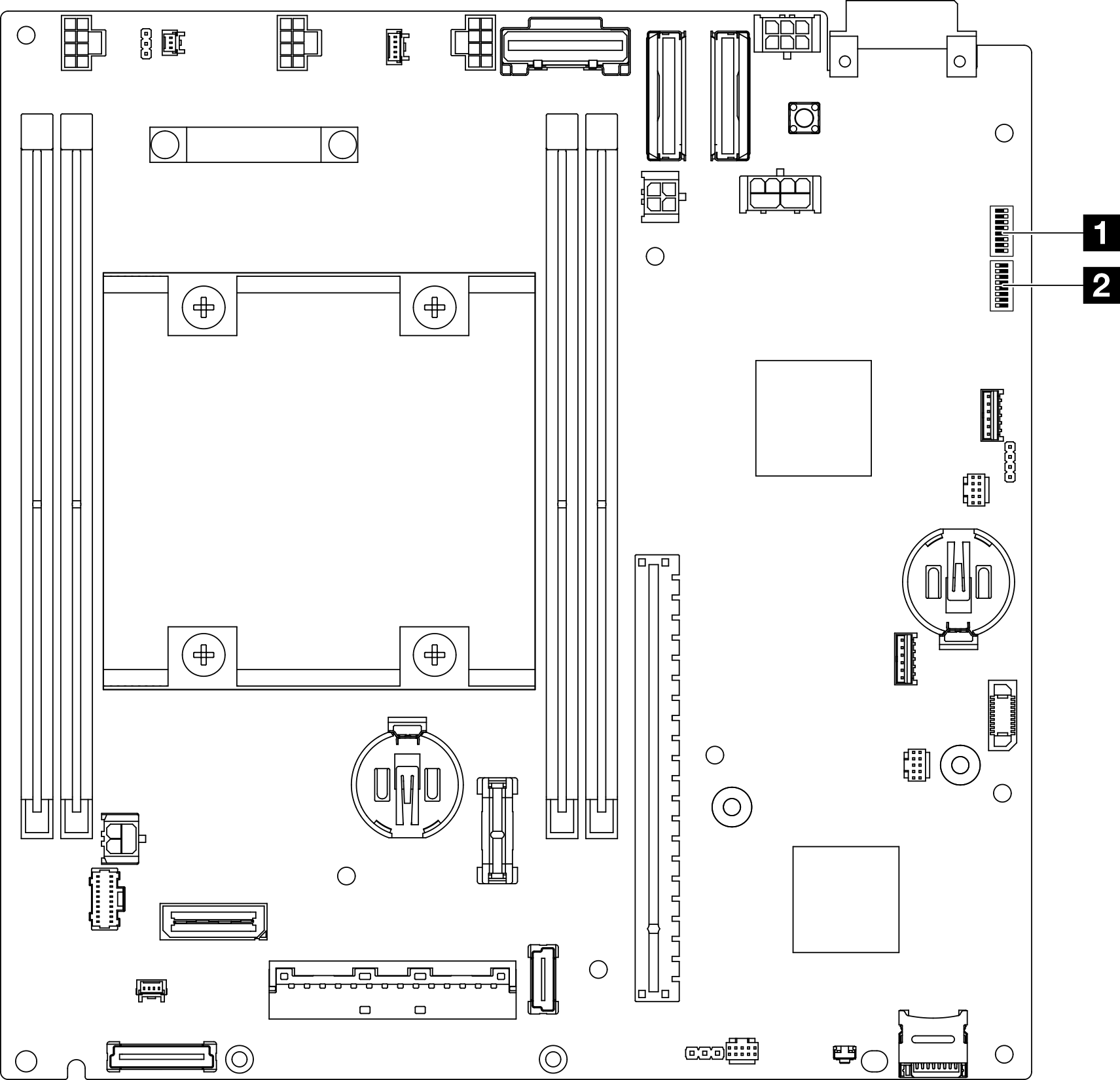 System-board switches