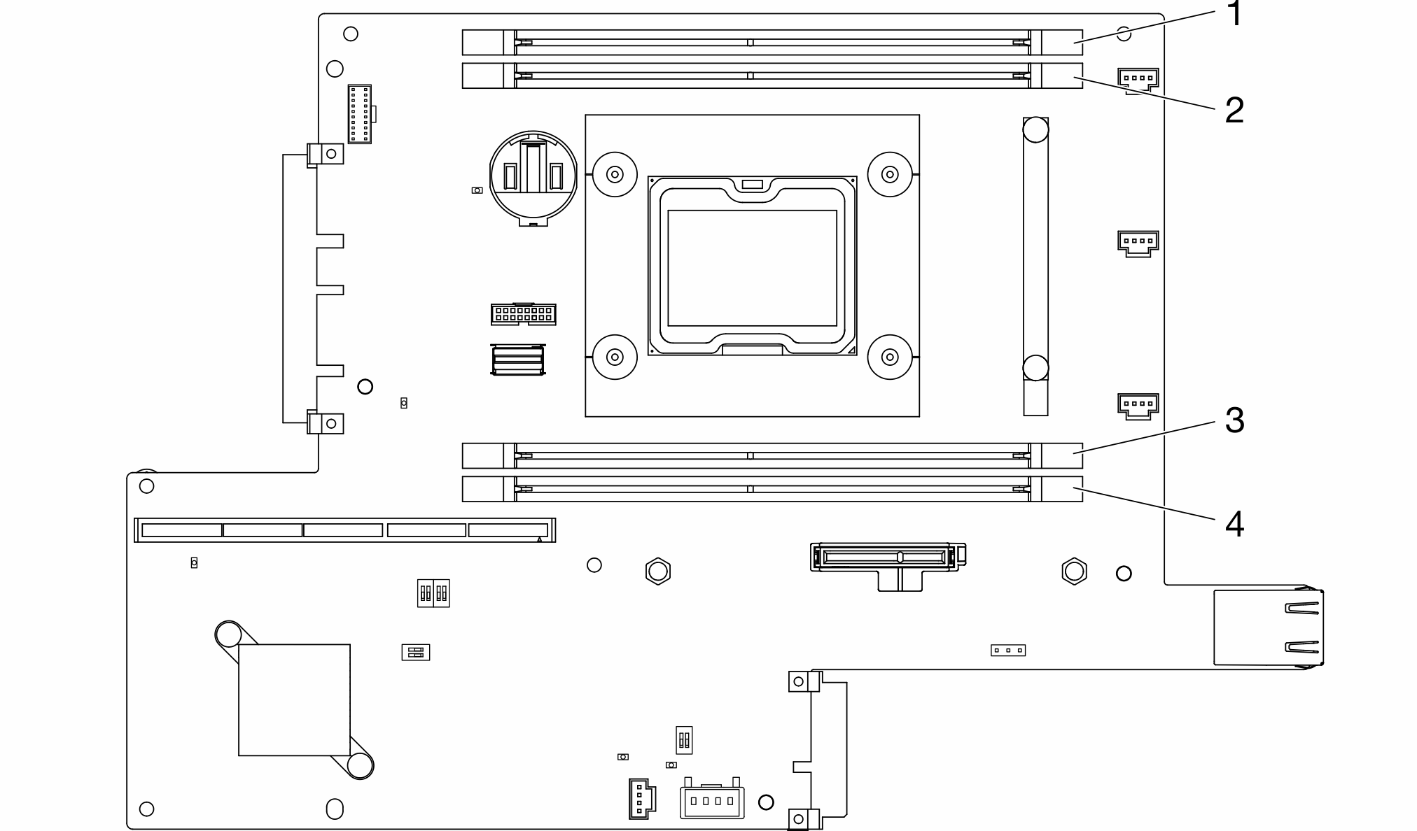 DIMM connectors