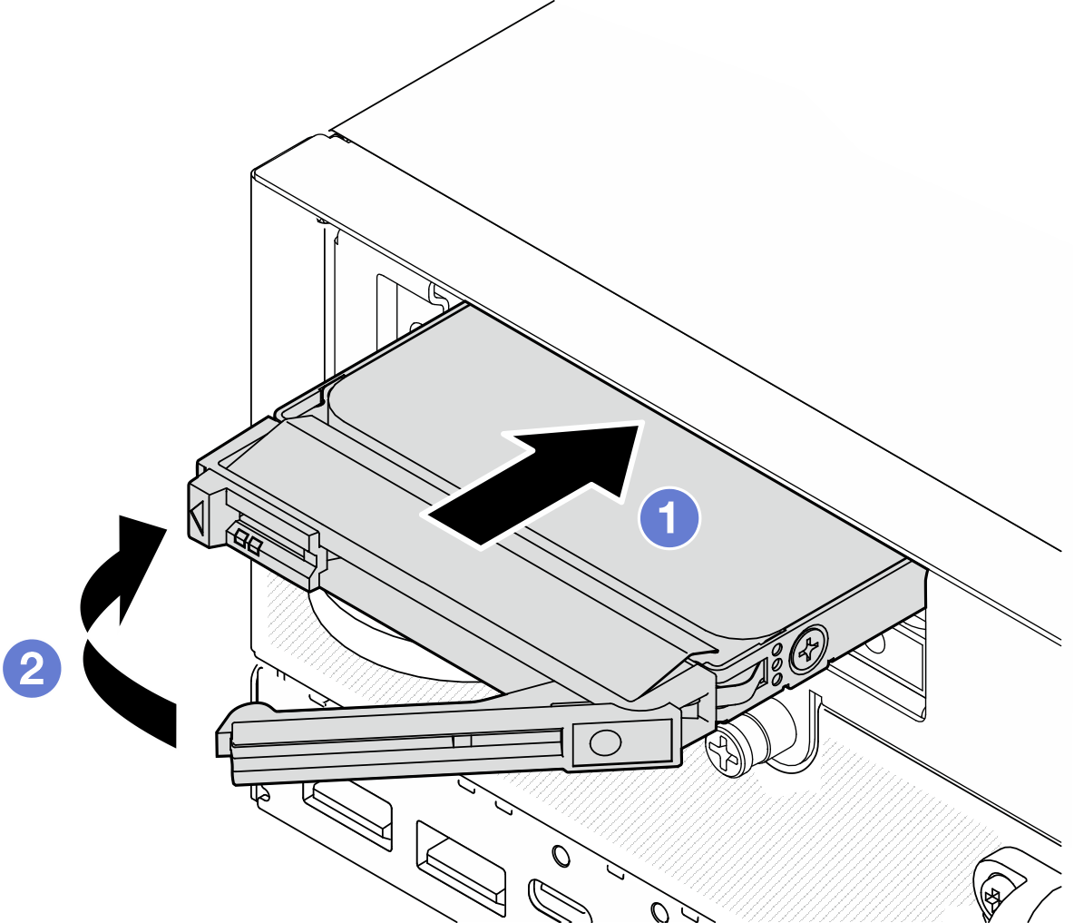 Installing a 7mm drive