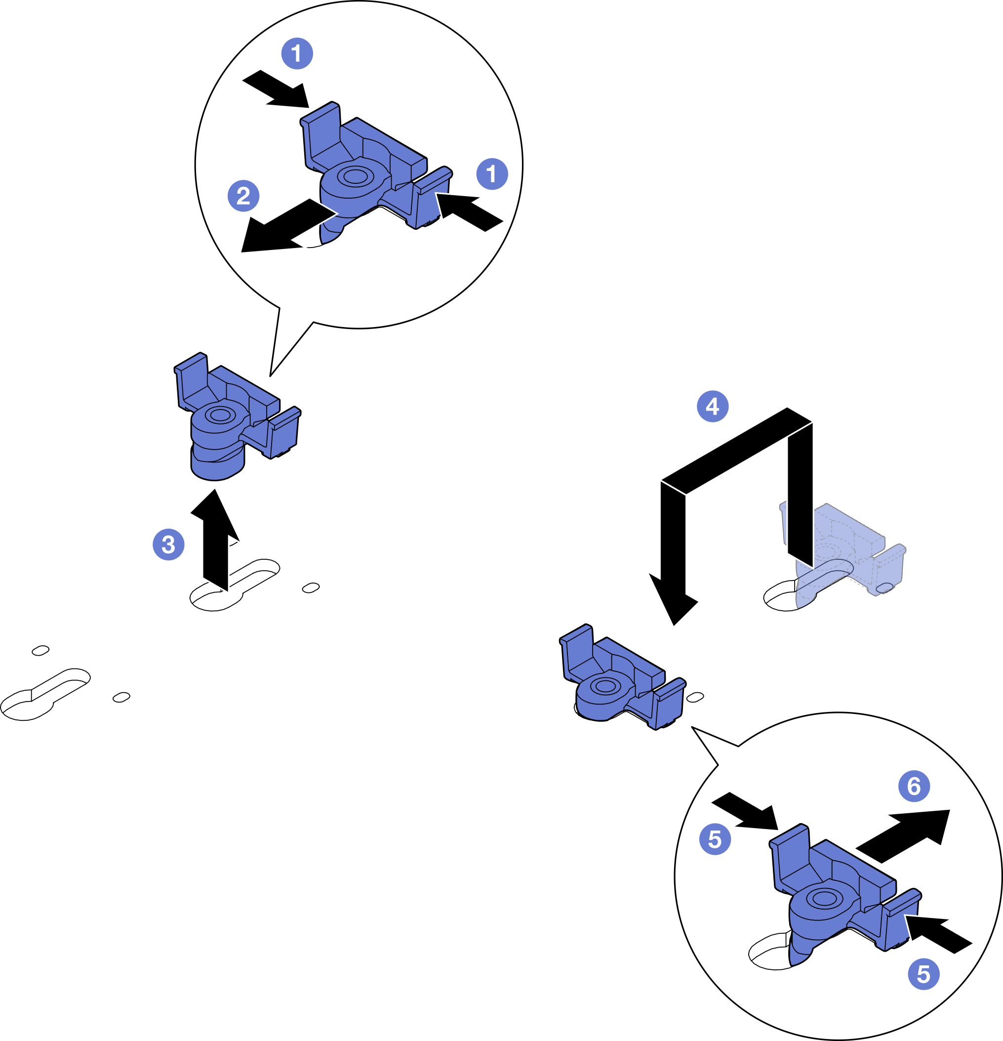 Adjusting the M.2 retainer