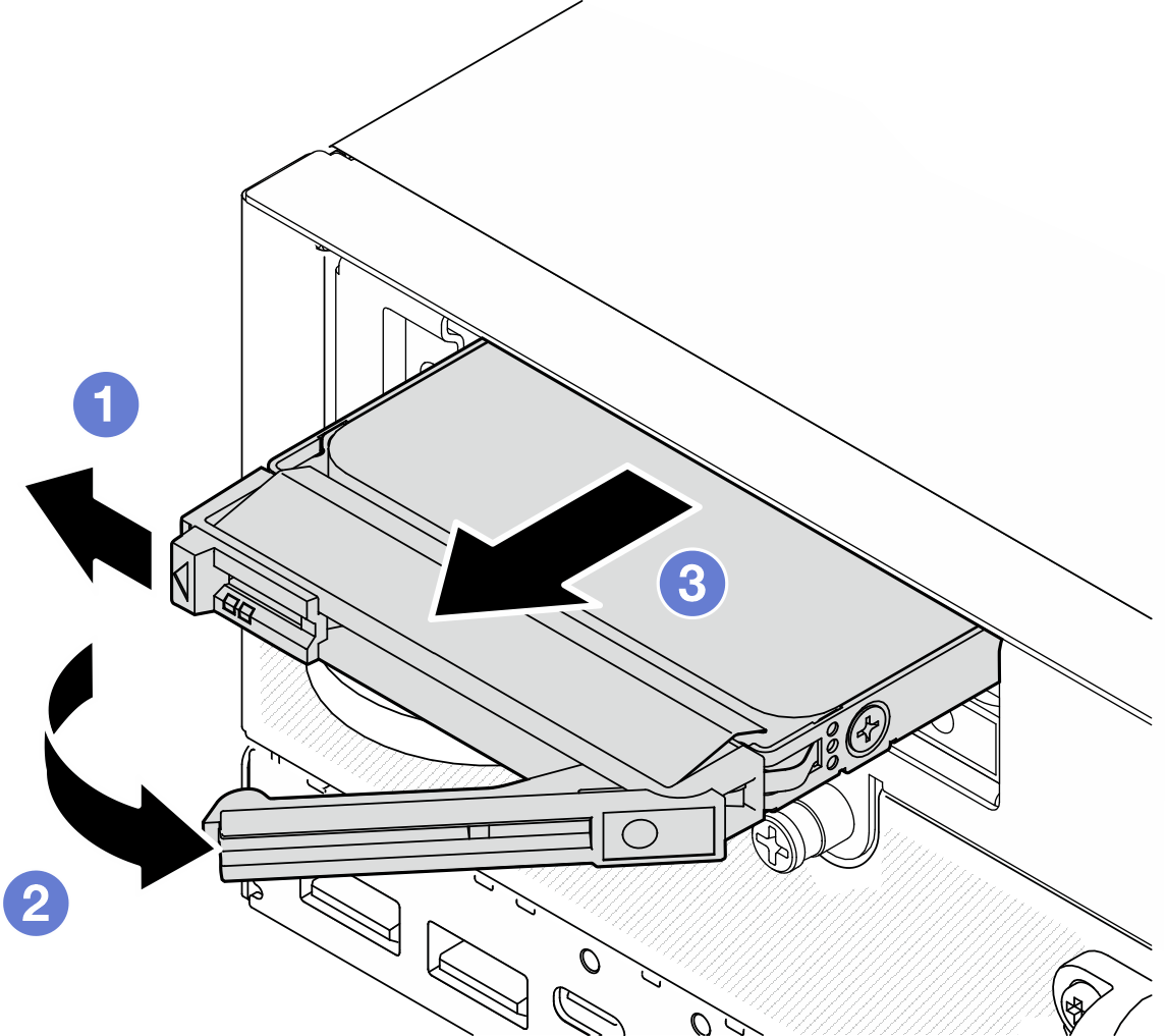 Removing a 7mm drive