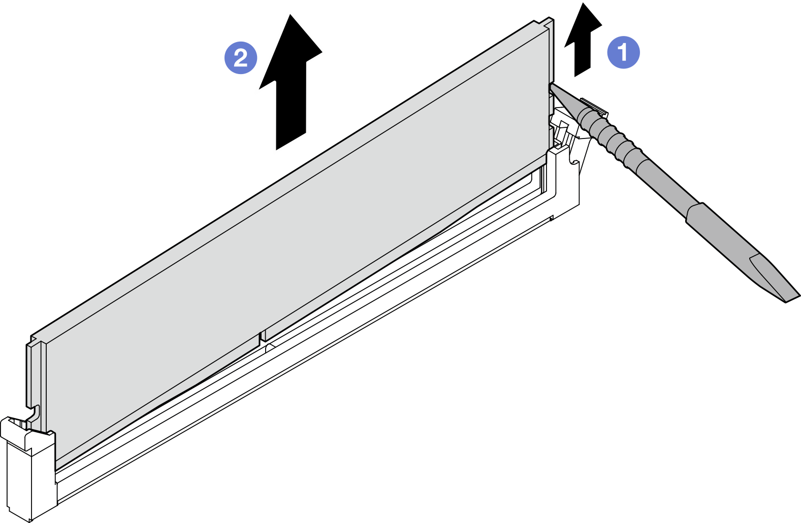 Removing memory module