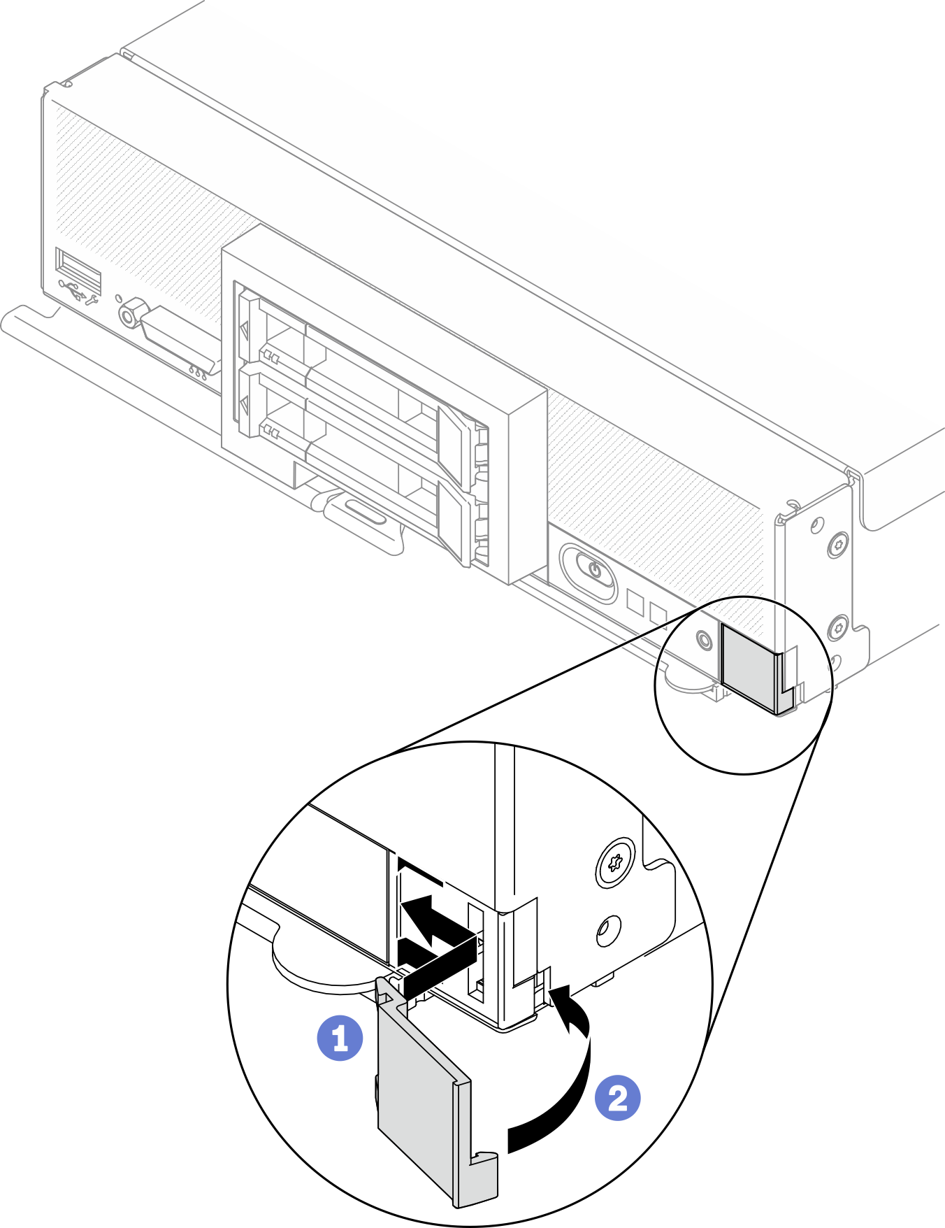 ID label plate installation