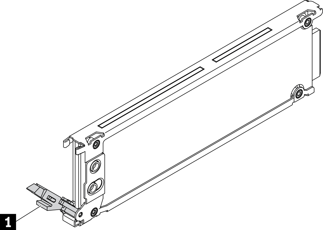 EDSFF drive handle