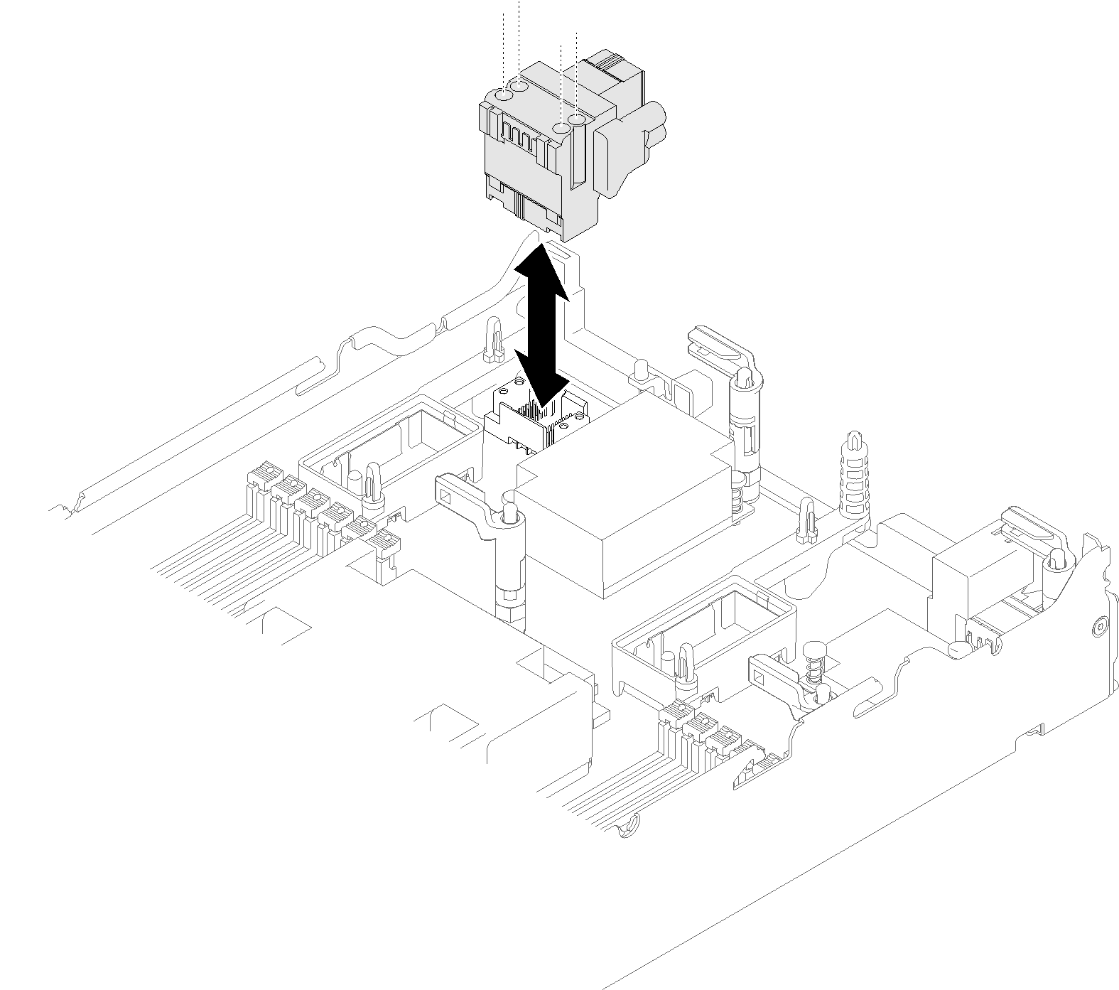 Fabric connector installation