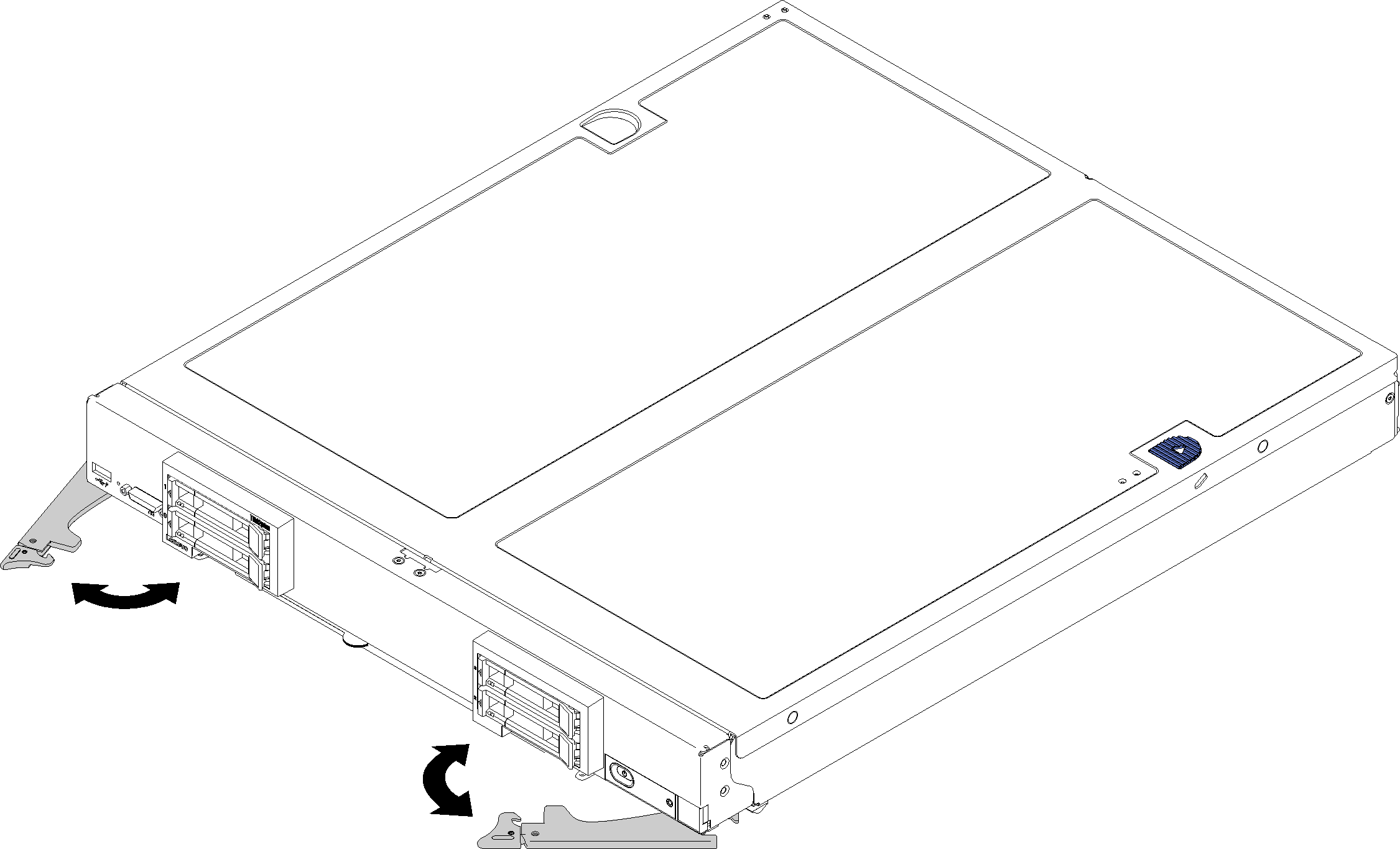 Graphic illustrating installing the compute node