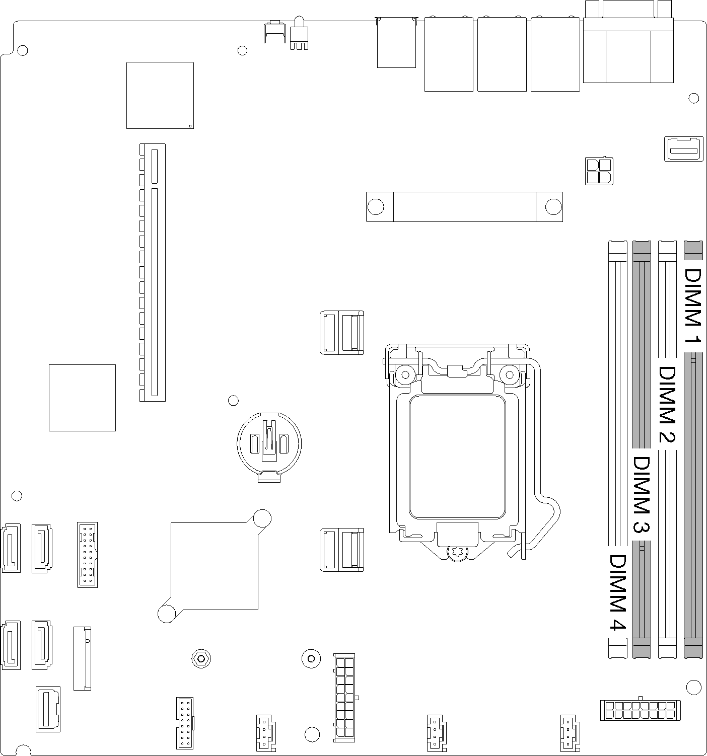 DIMM connectors