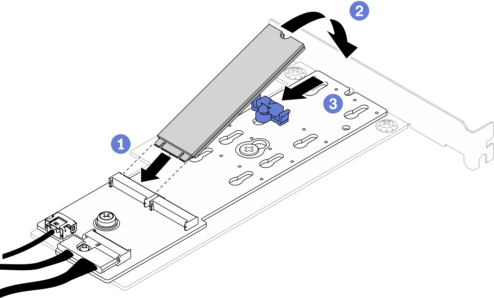 M.2 drive installation