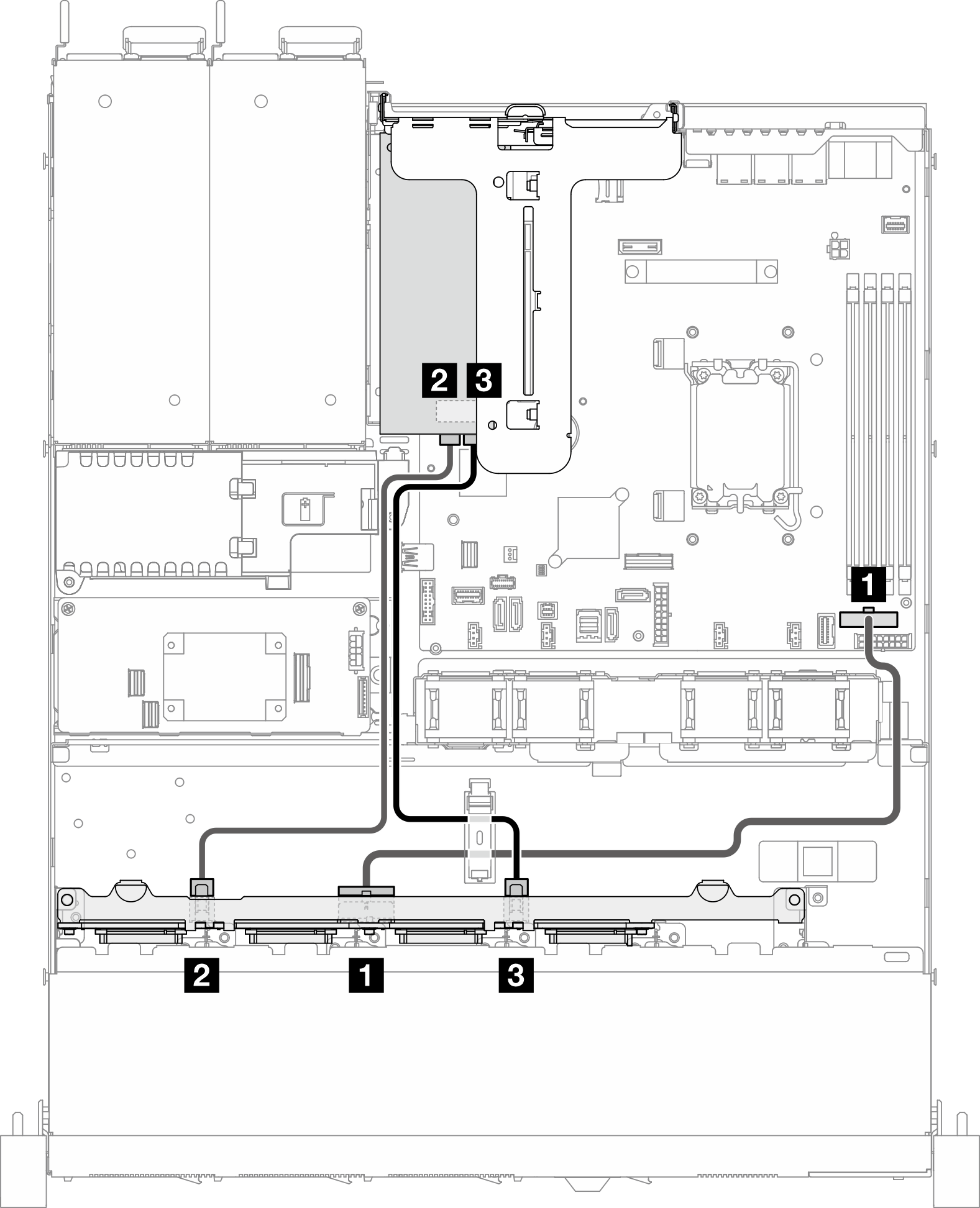 Eight SATA/SAS drives with one 8i (Hardware RAID/HBA)