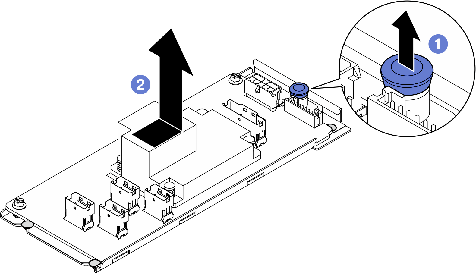 Internal CFF adapter removal