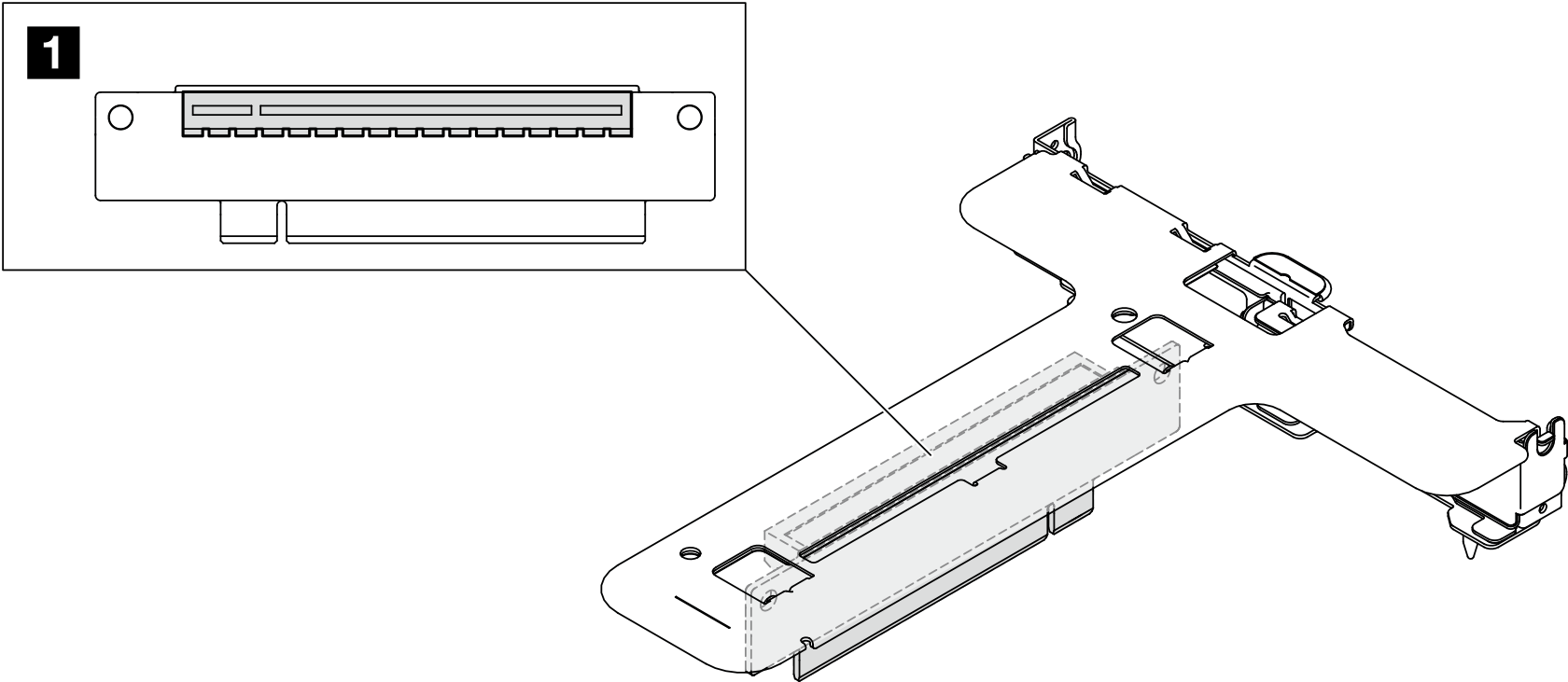 x16 PCIe riser