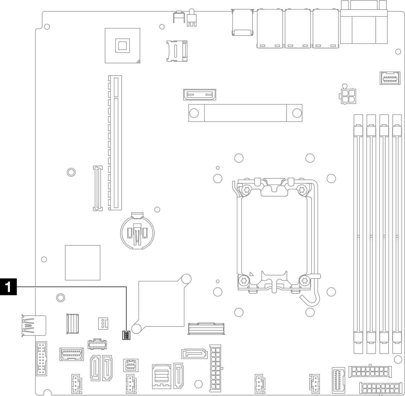 System-board switch