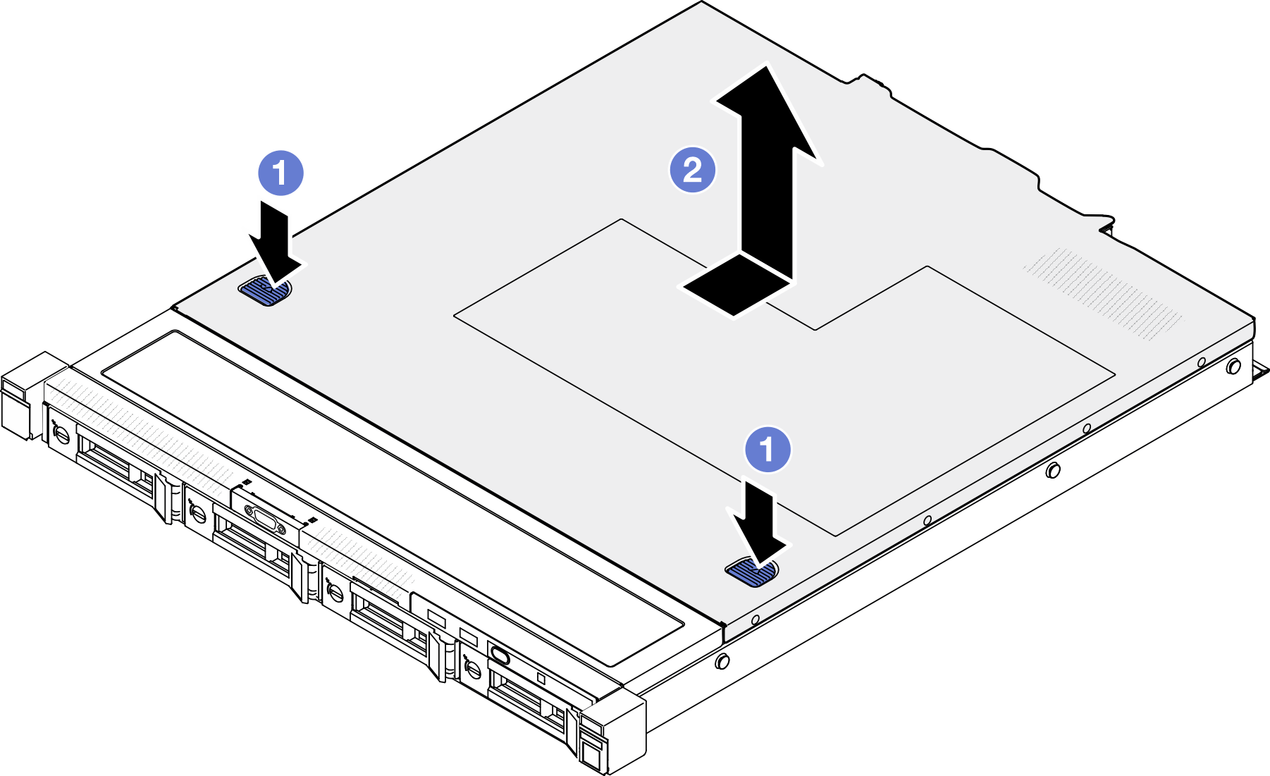 Top cover removal