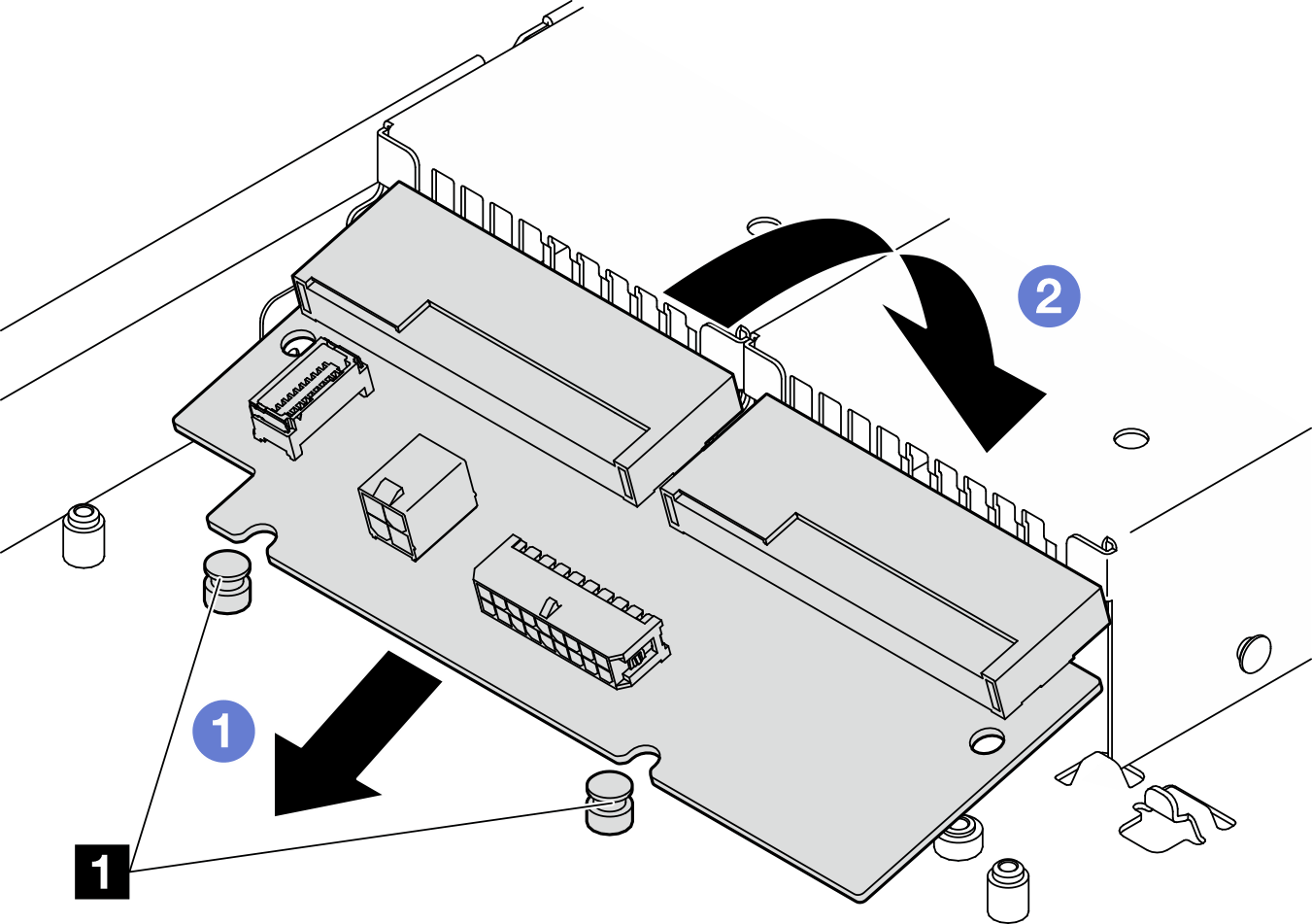 Power distribution board installation