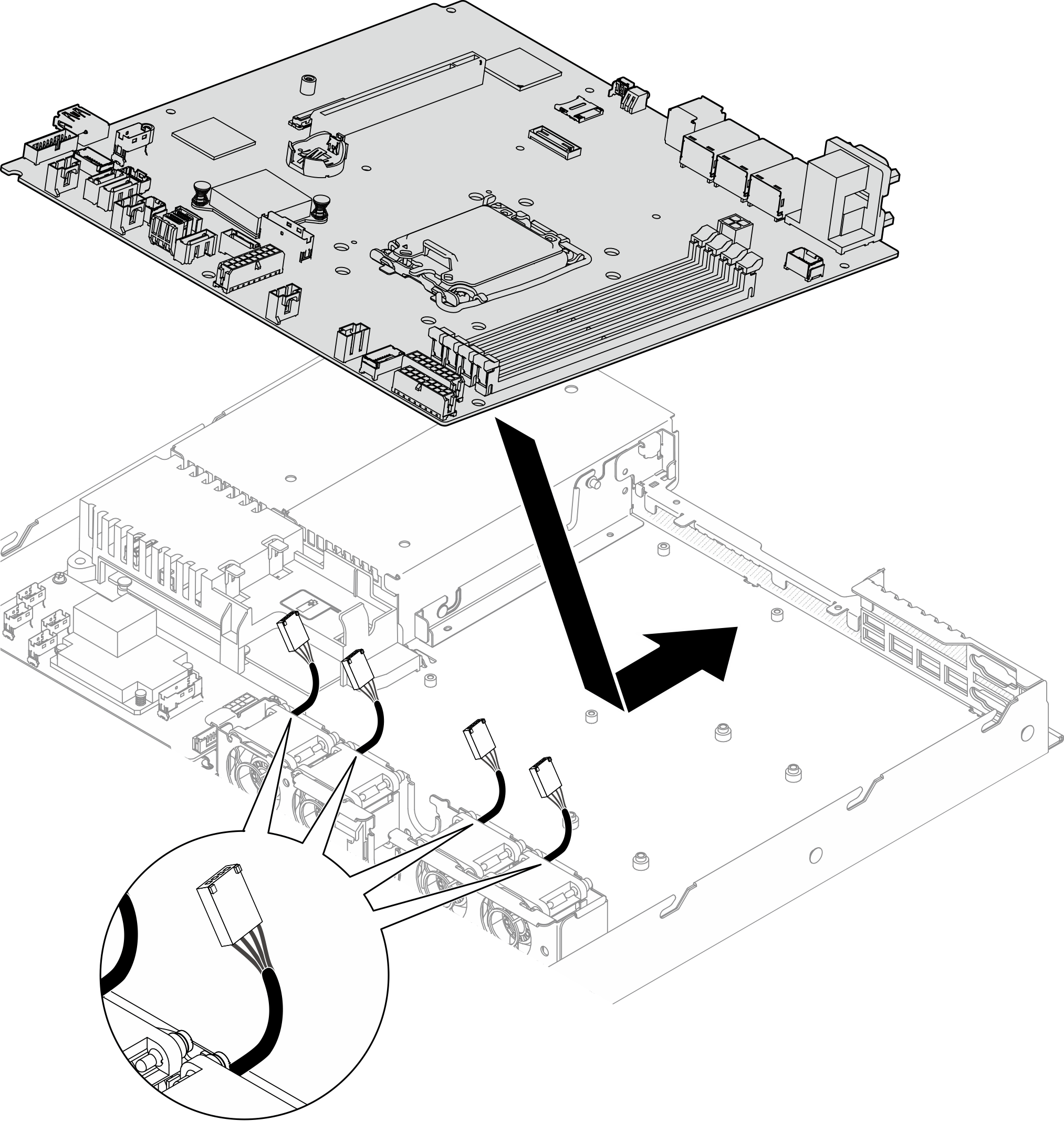 System board installation