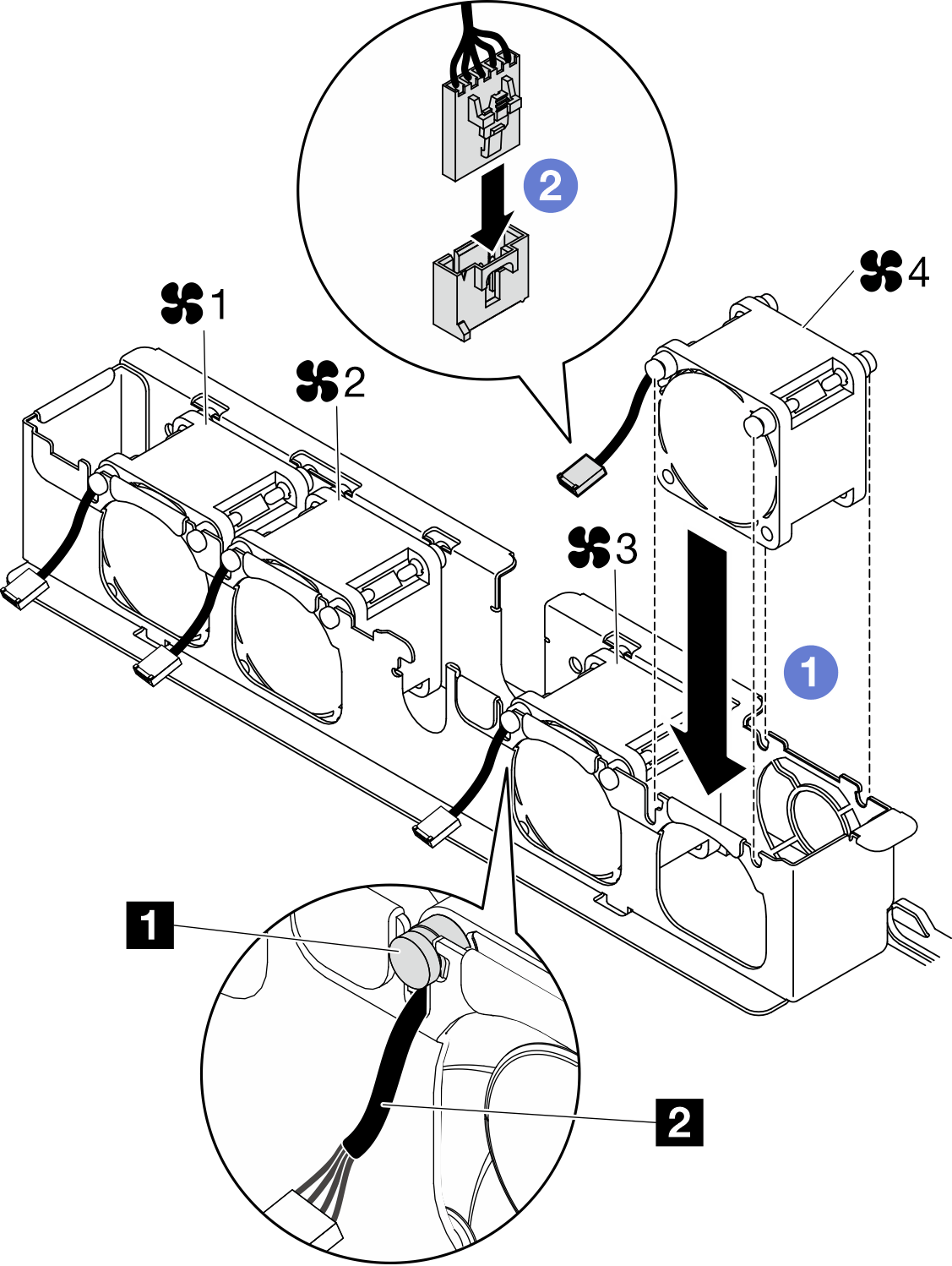 Fan installation