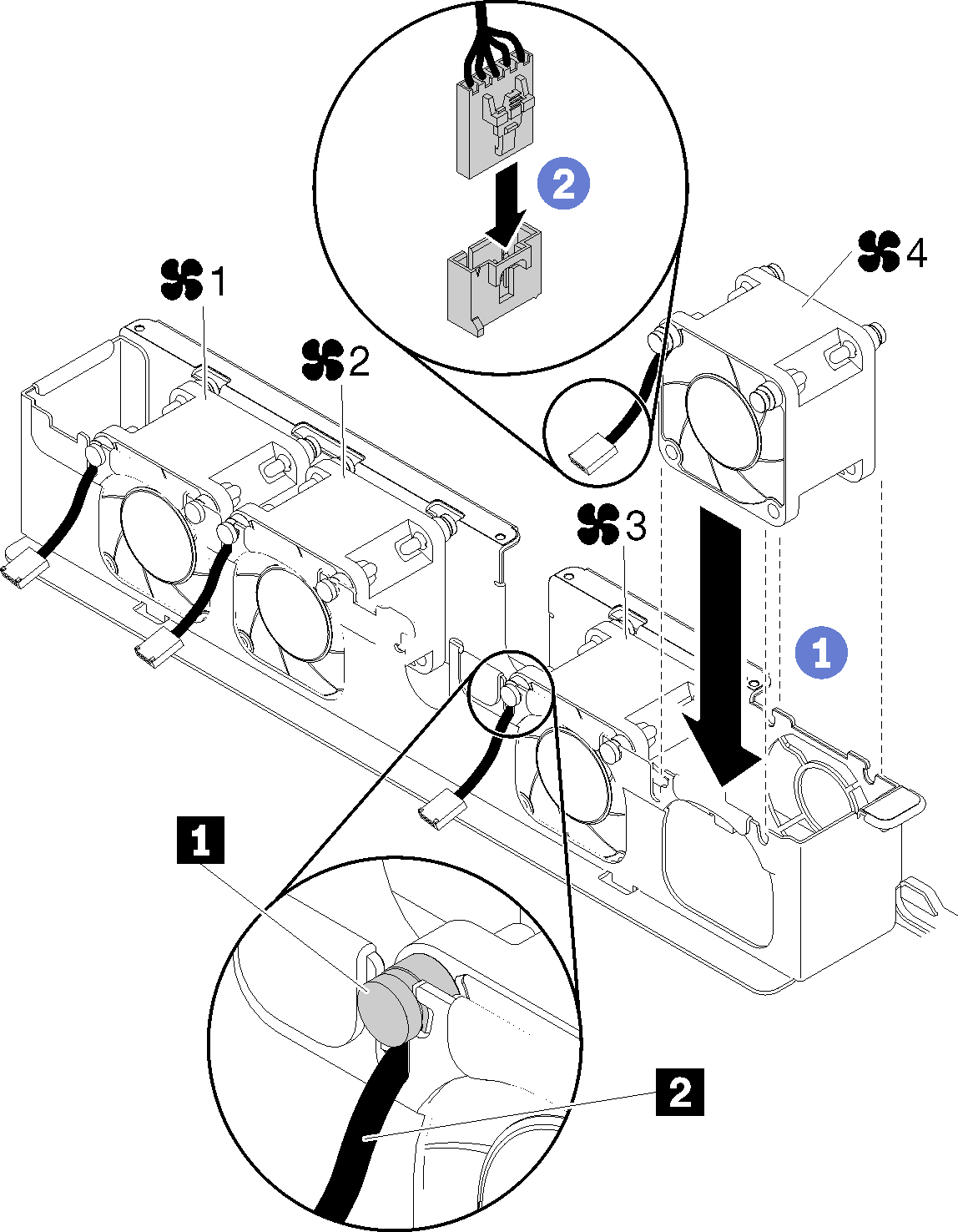 Fan installation