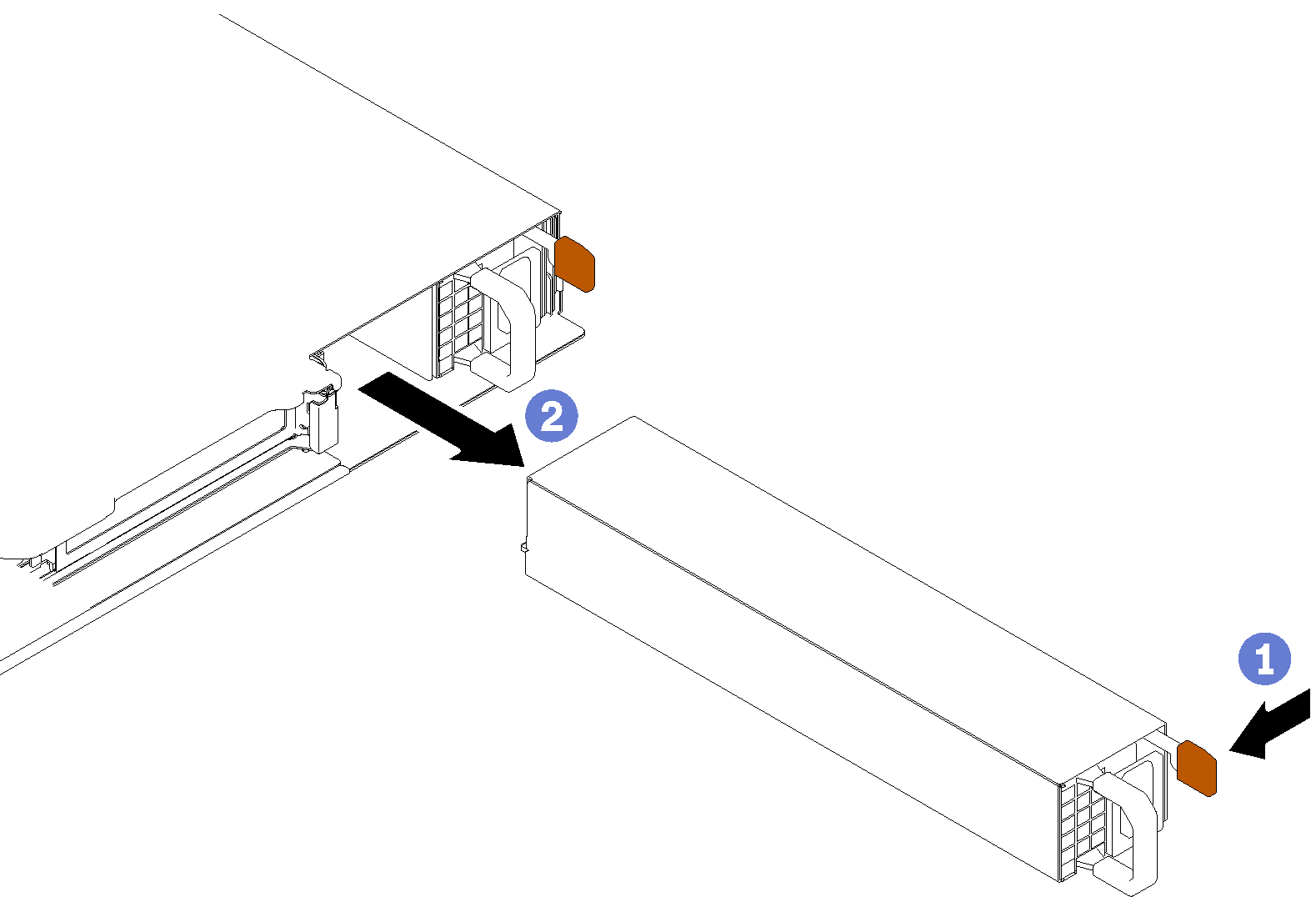 Hot-swap power supply unit