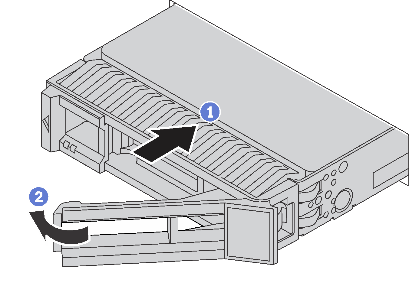 3.5-inch hot-swap drive installation