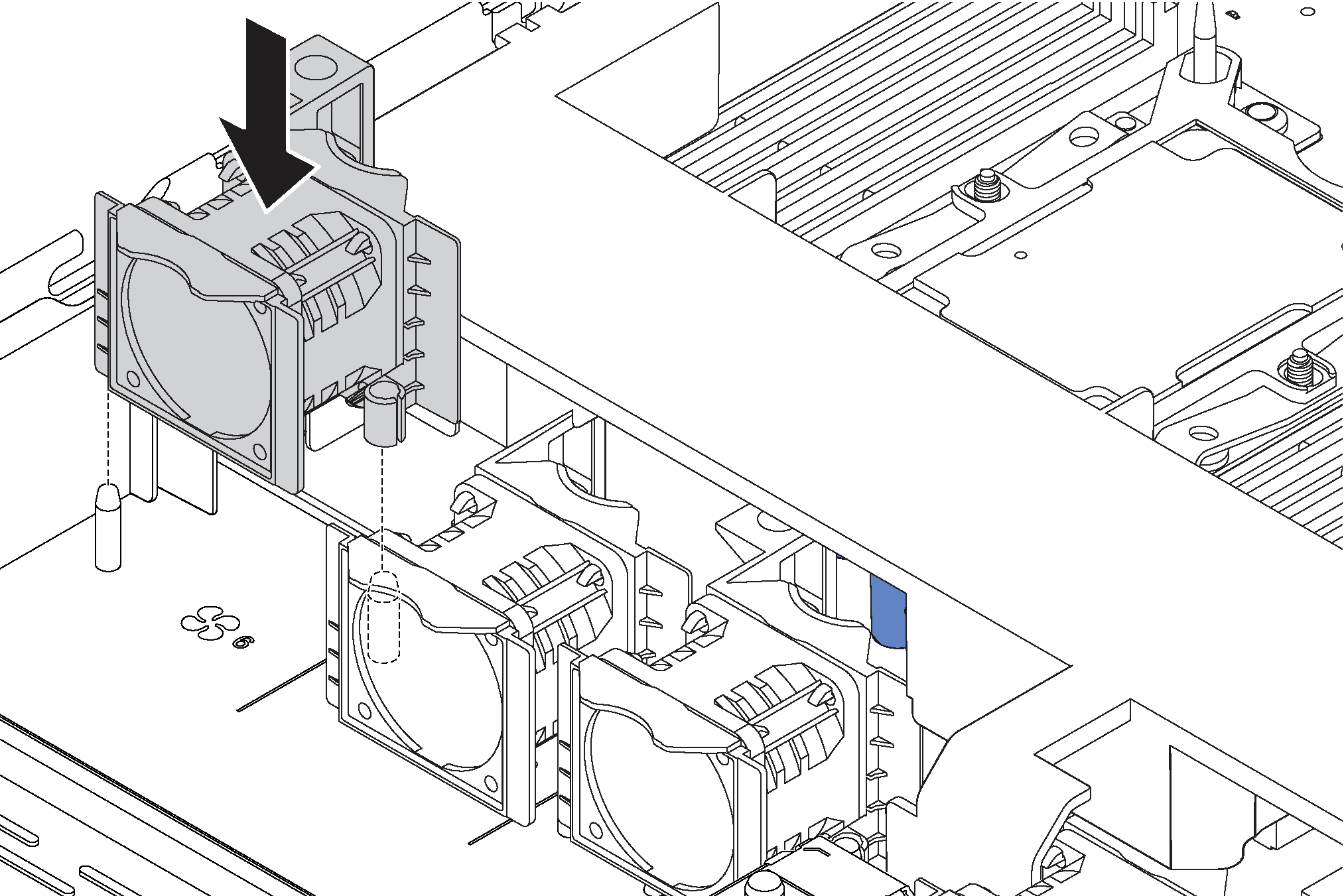 System fan installation