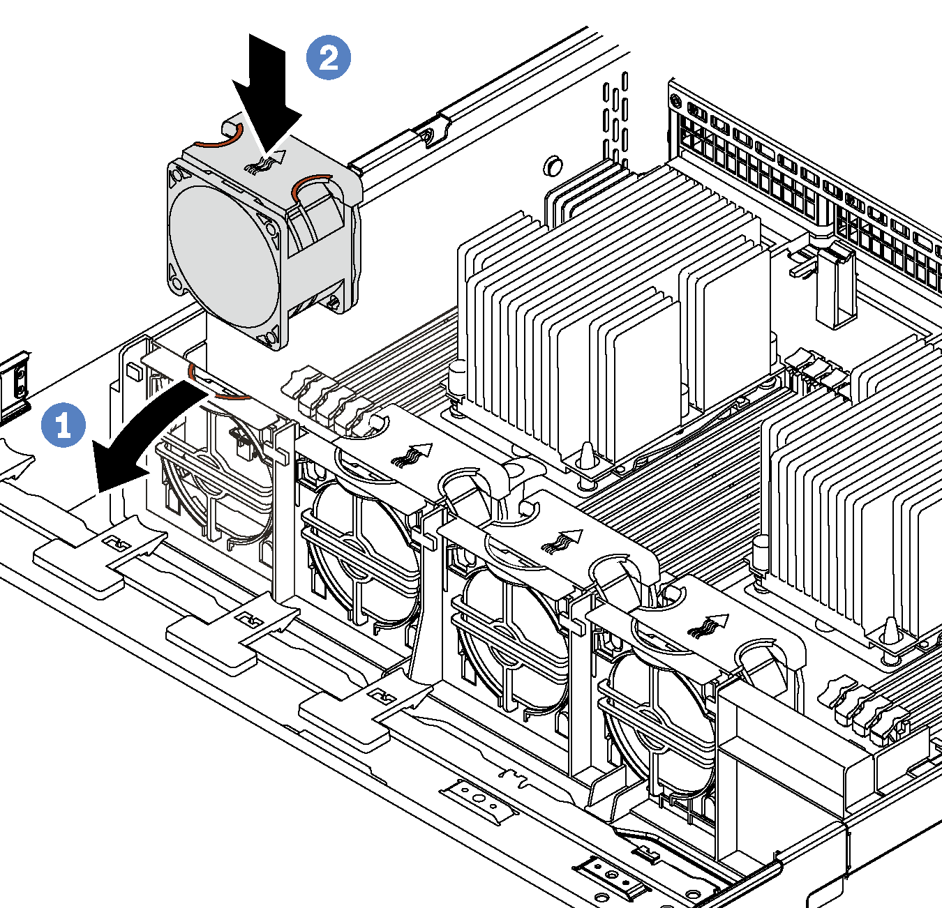 System fan installation