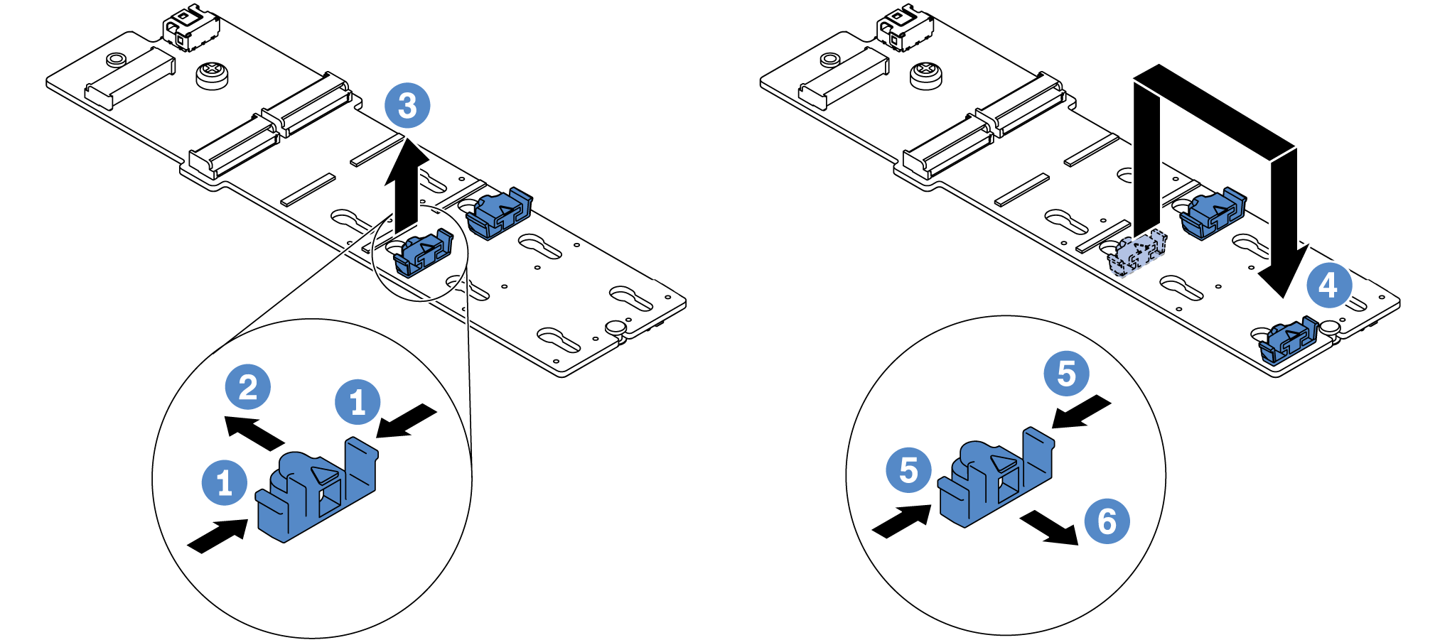 Adjust the M.2 retainer.