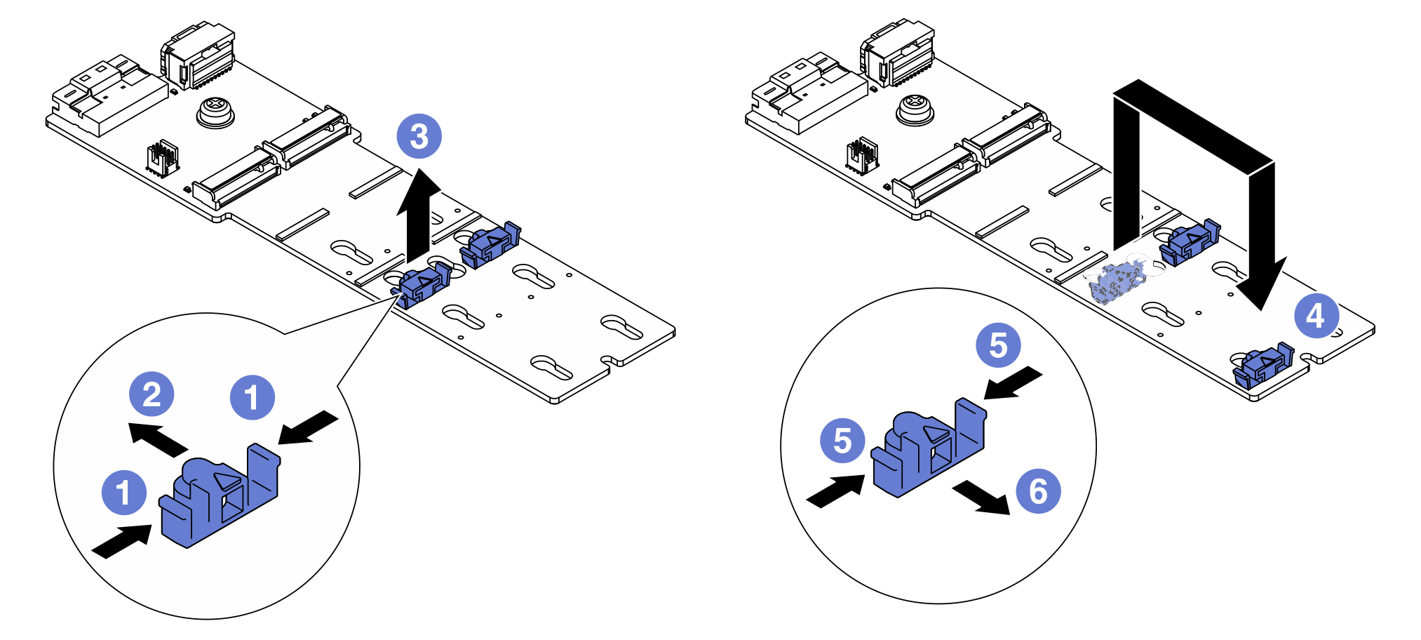 Adjust the M.2 retainer.