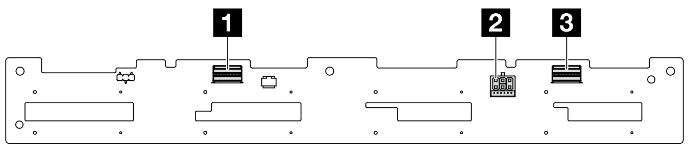 8 x 2.5-inch SAS/SATA backplane